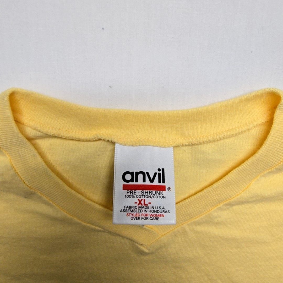 Anvil × Vintage Vintage Southfork Ranch Dallas Yellow XL Texas Graphic Tee Size XL / US 12-14 / IT 48-50 - 5 Thumbnail
