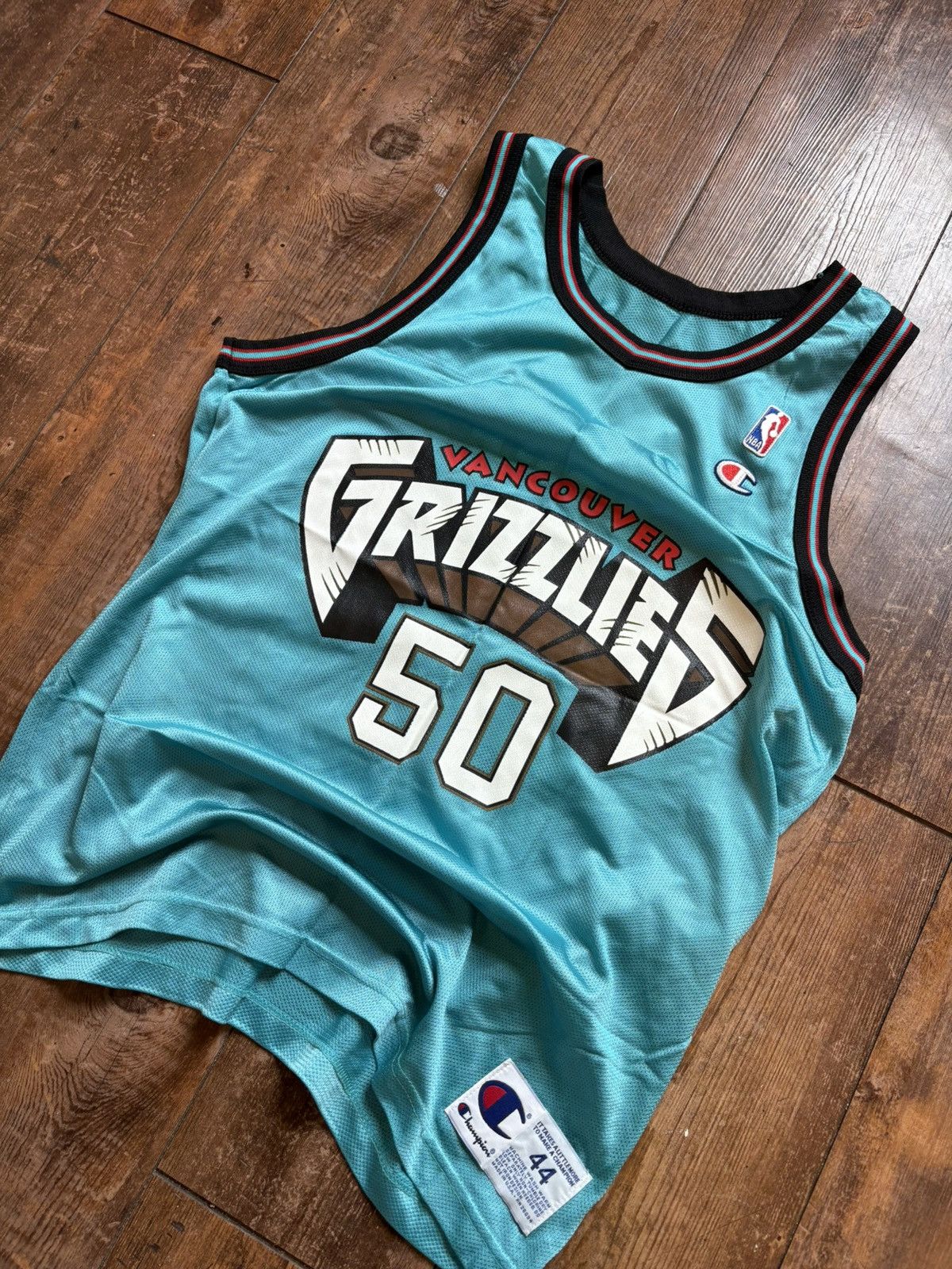 Champion Vintage Vancouver Grizzlies Reeves Jersey Size US M / EU 48-50 / 2 - 1 Thumbnail