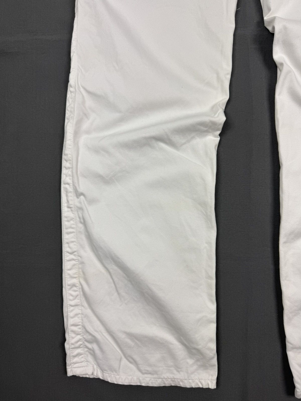 Dirk Bikkembergs Y2K Vintage Faded Dirk Bikkembergs White Workwear Pants Size 34" / US 12 / IT 48 - 14 Thumbnail