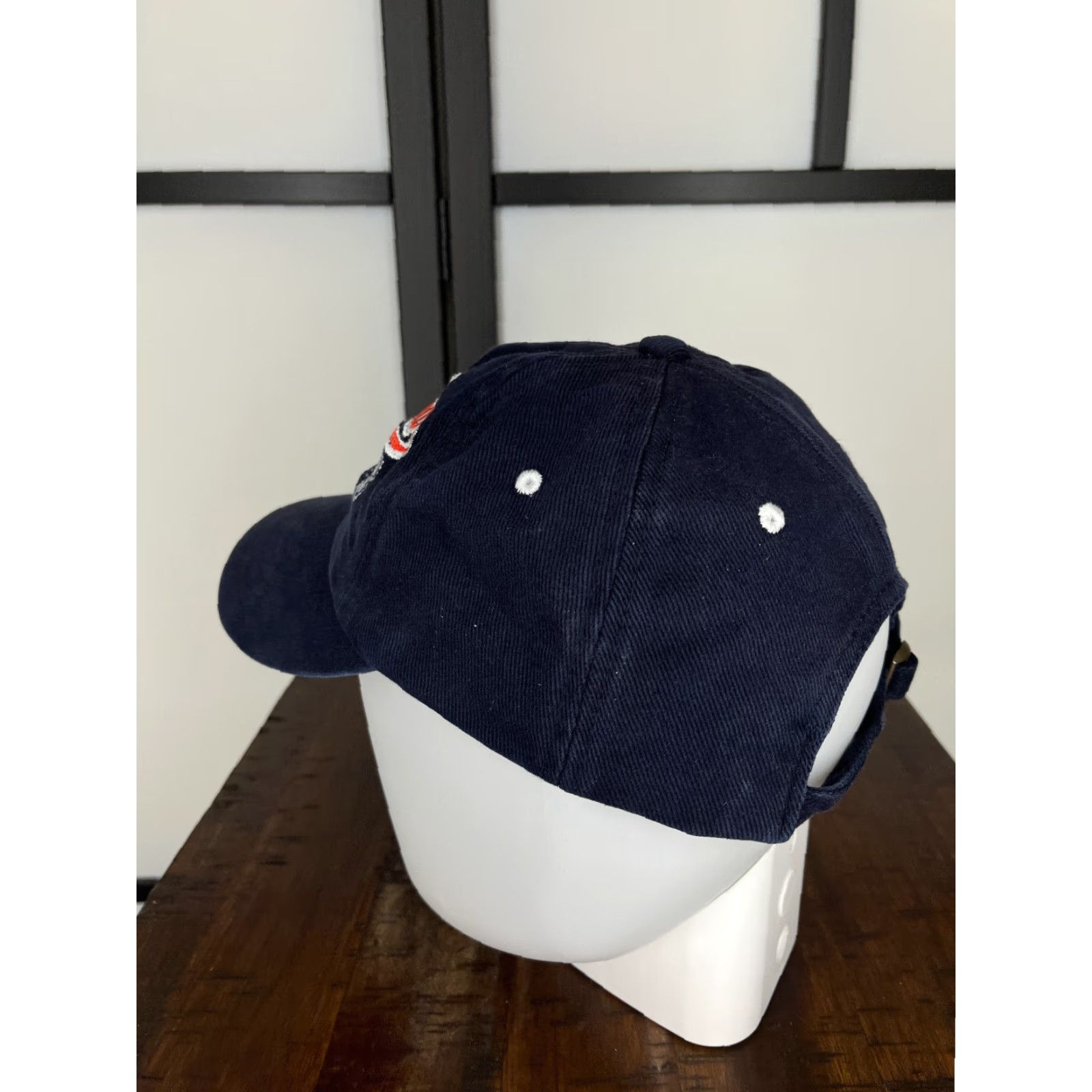Vintage Latreinta Dos Rep. Dominicana 32 Hat Cap Strap Back Adult Large Blue Embroidered Cotton Twill Hat/Cap Size ONE SIZE - 5 Thumbnail