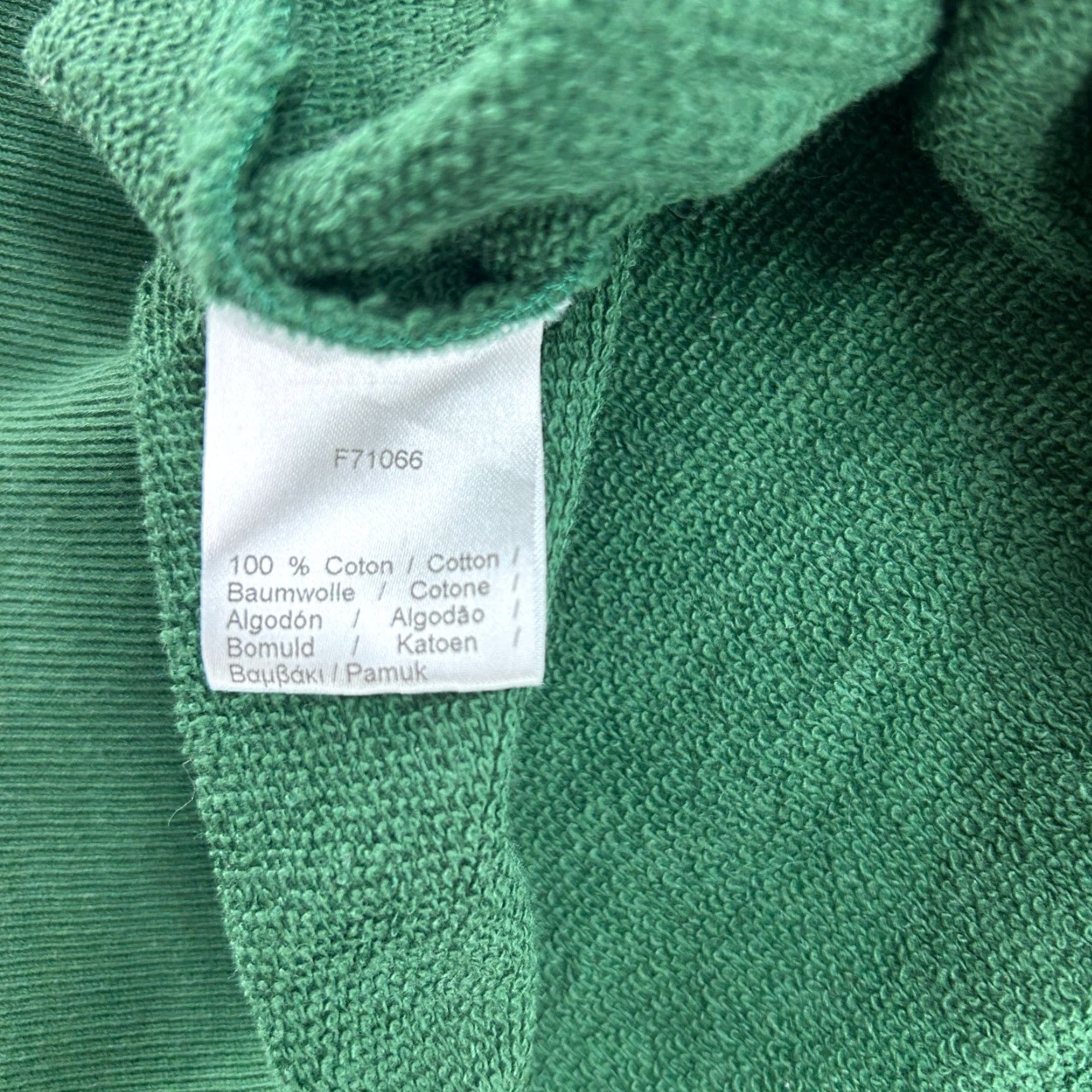 Lacoste VINTAGE Lacoste Sweatshirt Mens 2XL Green Pullover V-Neck Cotton Logo 90s Athletic Regular Men Shirt? Size US XXL / EU 58 / 5 - 5 Thumbnail