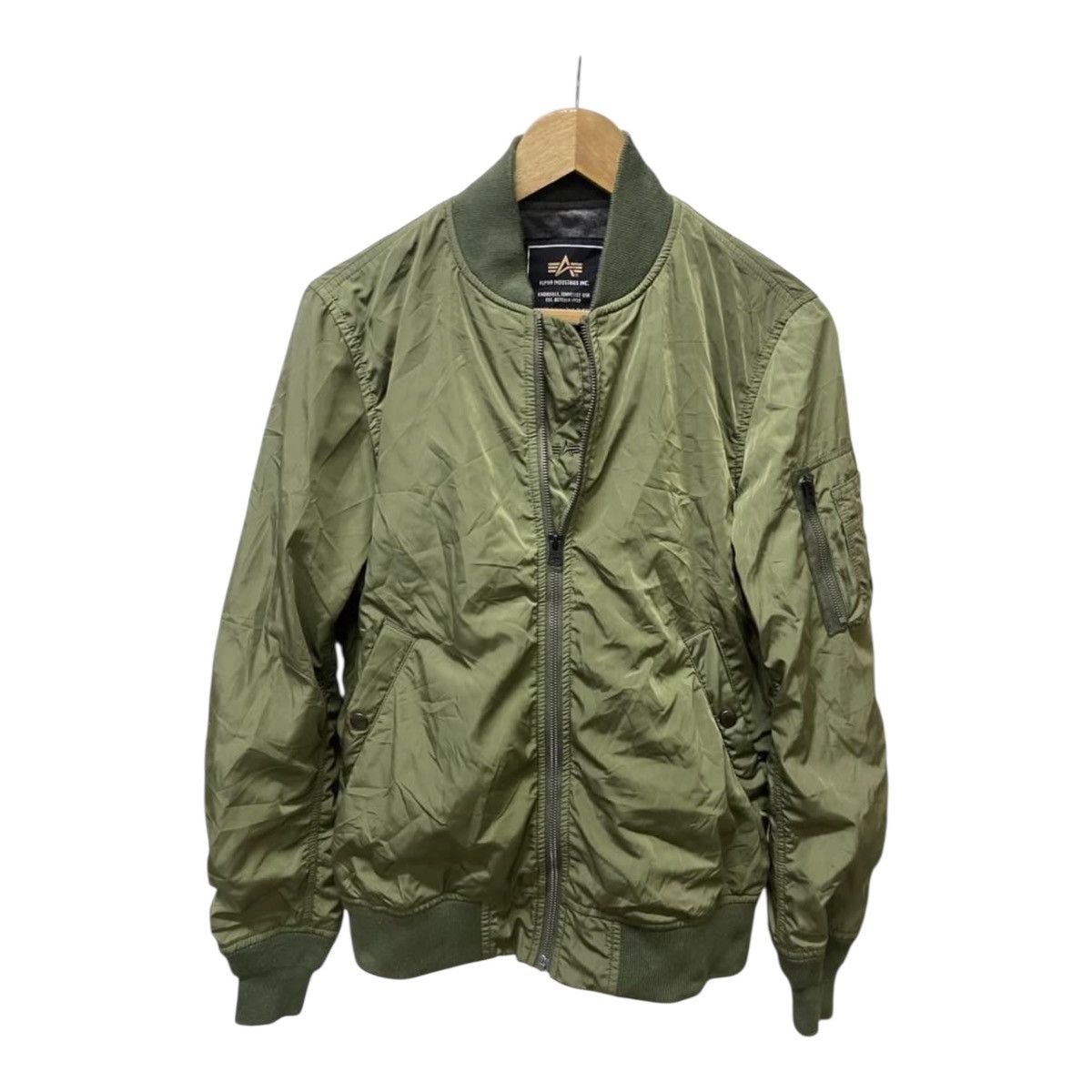 Alpha Industries Vintage Alpha Industries MA-1 Bomber Jacket Size US M / EU 48-50 / 2 - 1 Thumbnail