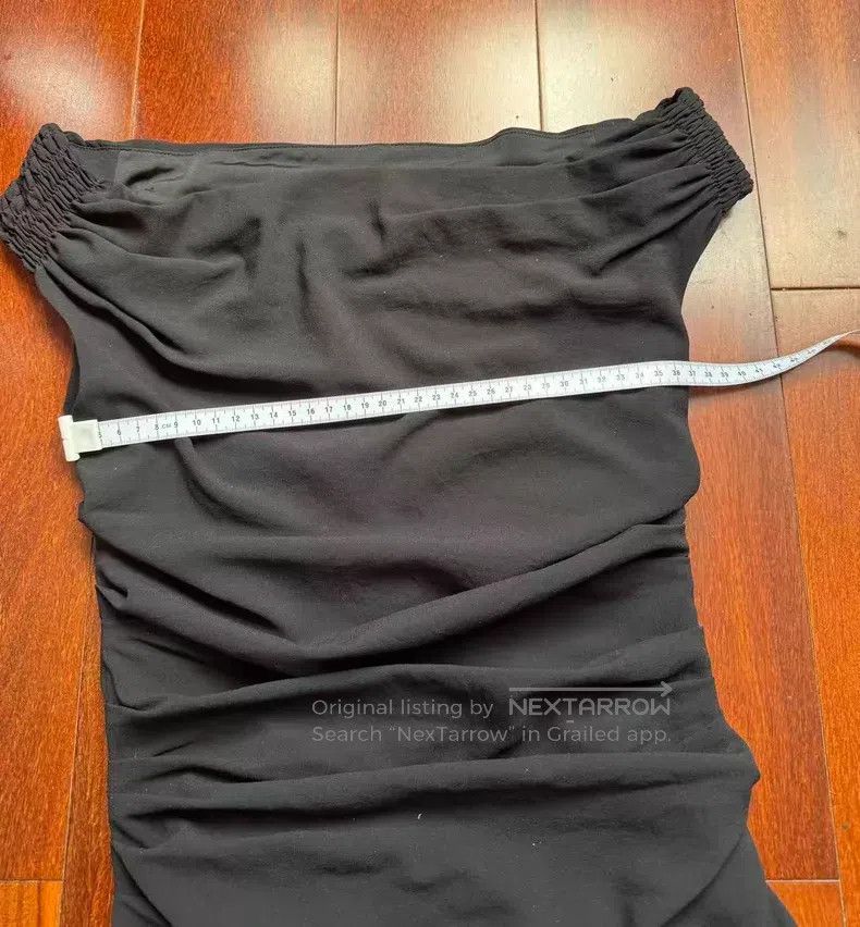 Other Helmut Lang Black one-shoulder dress Size M / US 6-8 / IT 42-44 - 7 Thumbnail