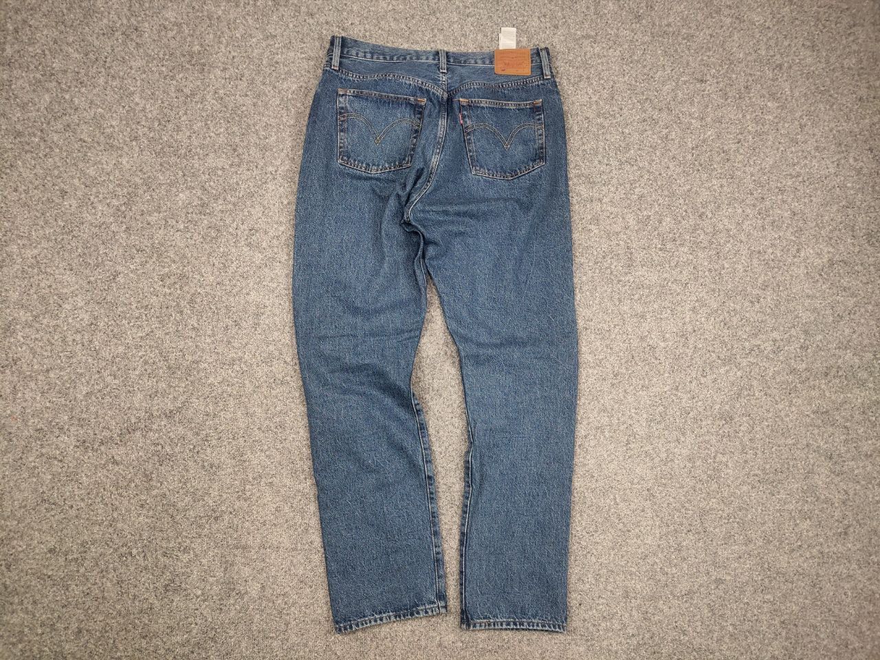 Levi's Levis 501's Straight Women's blue Denim Jeans Size 32" / US 10 / IT 46 - 4 Thumbnail