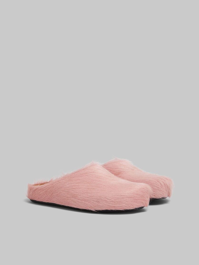 Marni o1w1db10426 Long-Haired Calfskin in Pink Size US 9 / EU 42 - 2 Thumbnail