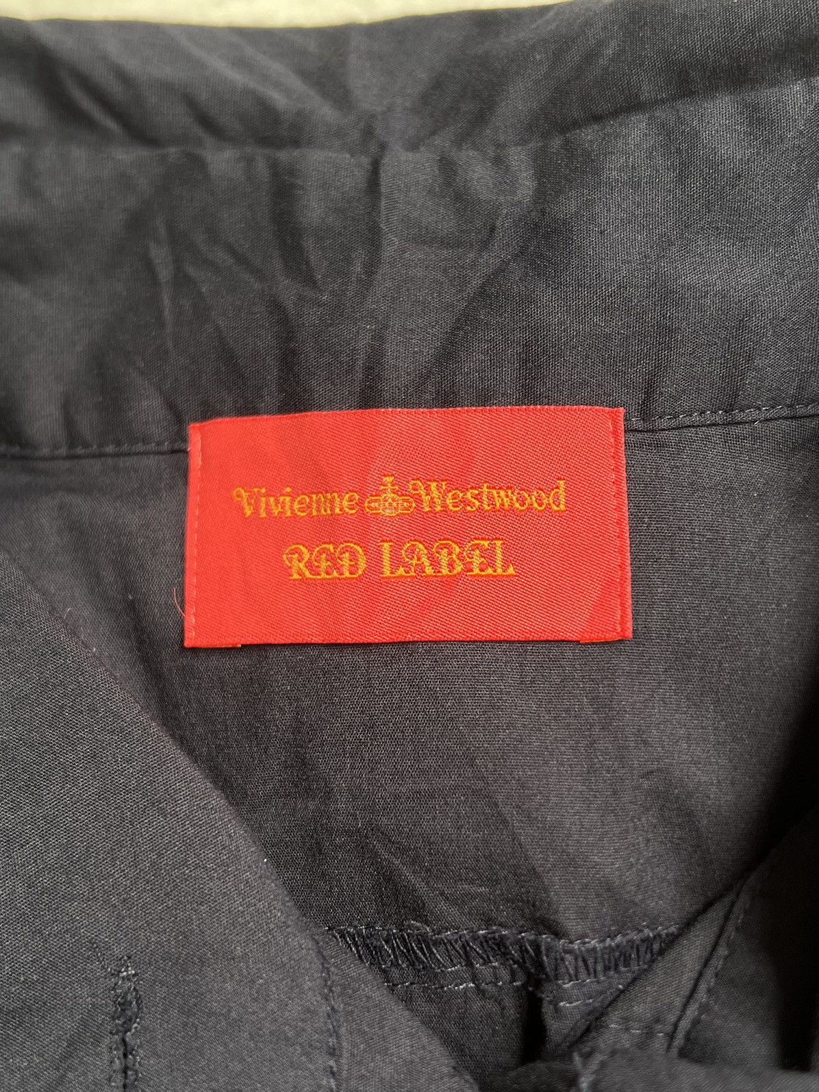 Vivienne Westwood VIVIENNE WESTWOOD Asymetrical Navy Shirt Size S / US 4 / IT 40 - 11 Thumbnail