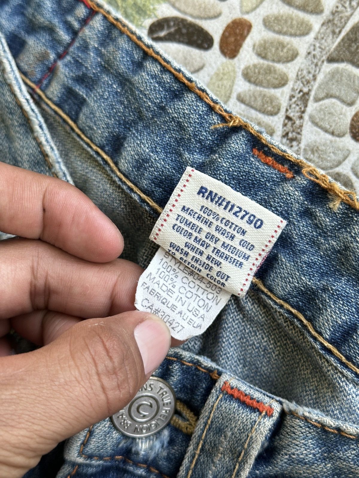 Japanese Brand Flare 💥 True Religion X King Baby Flare Fashion💥 Size US 28 / EU 44 - 9 Thumbnail