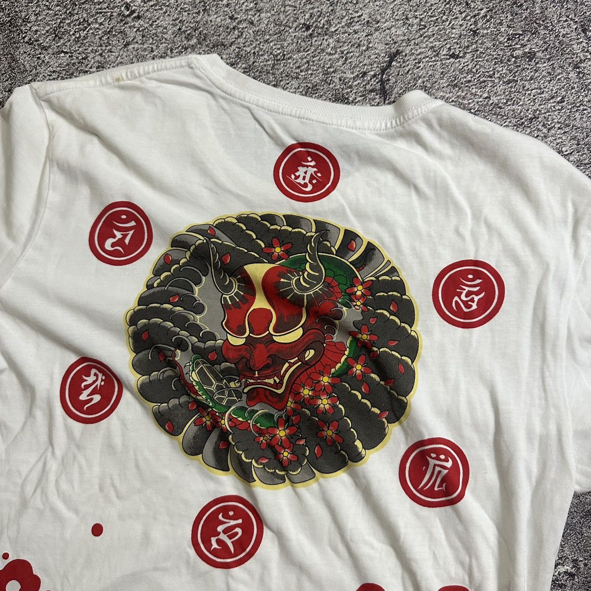 Beauty Beast TSHIRT BLANC ET ROUGE JAPANESE DEMONS Size US L / EU 52-54 / 3 - 3 Thumbnail