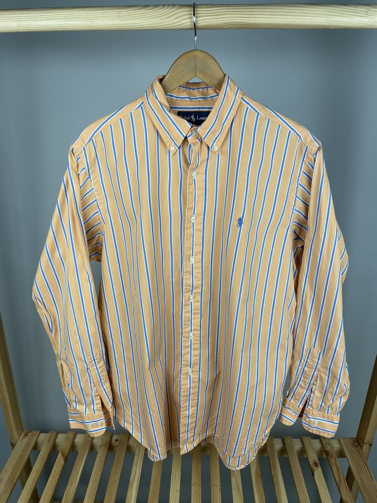 Polo Ralph Lauren × Ralph Lauren × Vintage Polo Ralph Lauren cotton vintage shirt Size US L / EU 52-54 / 3 - 1 Thumbnail