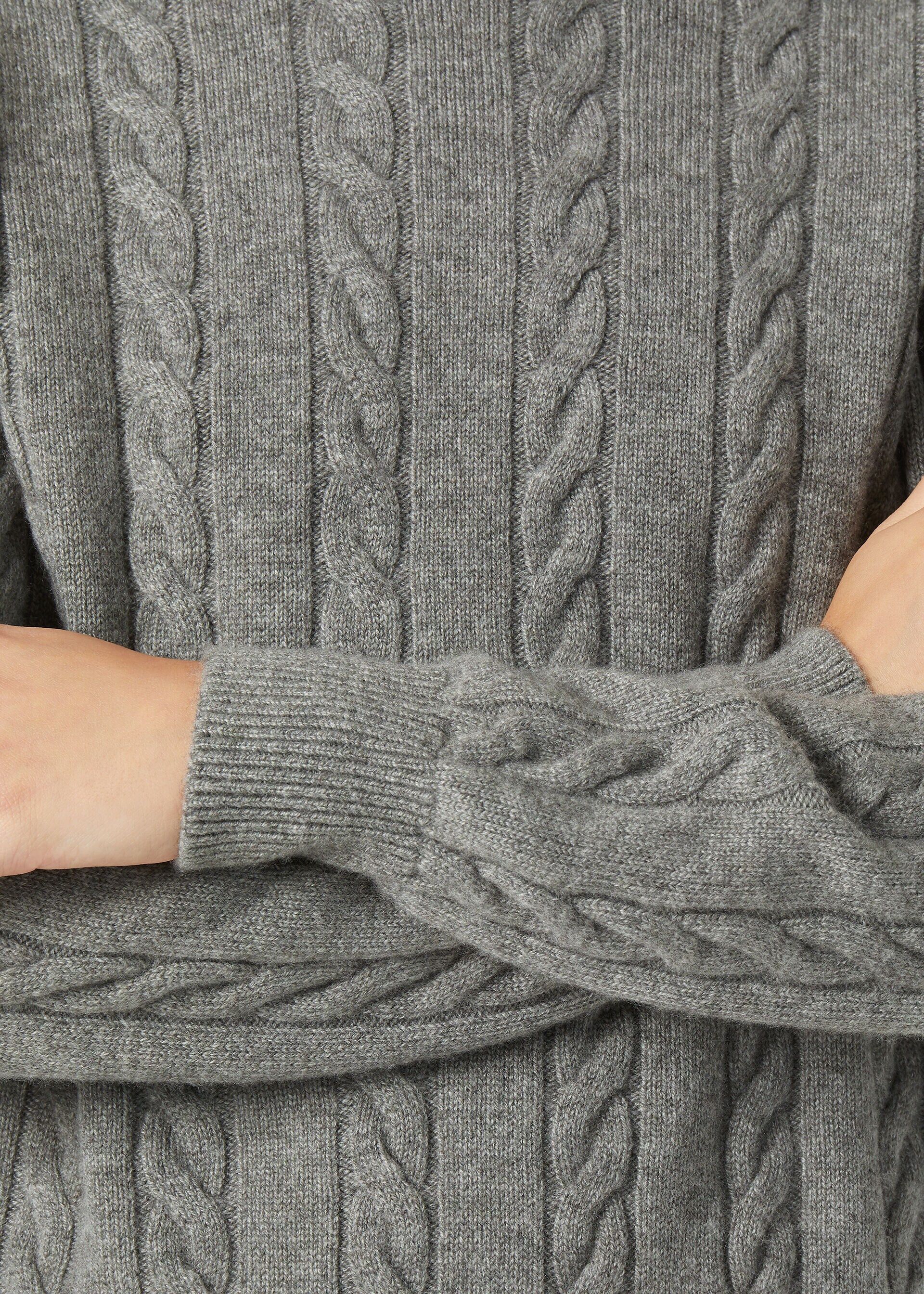 Loro Piana os11x0426 FAQ4509 Cedar Crewneck Sweater in Glacier Sky Size XS / US 0-2 / IT 36-38 - 3 Thumbnail