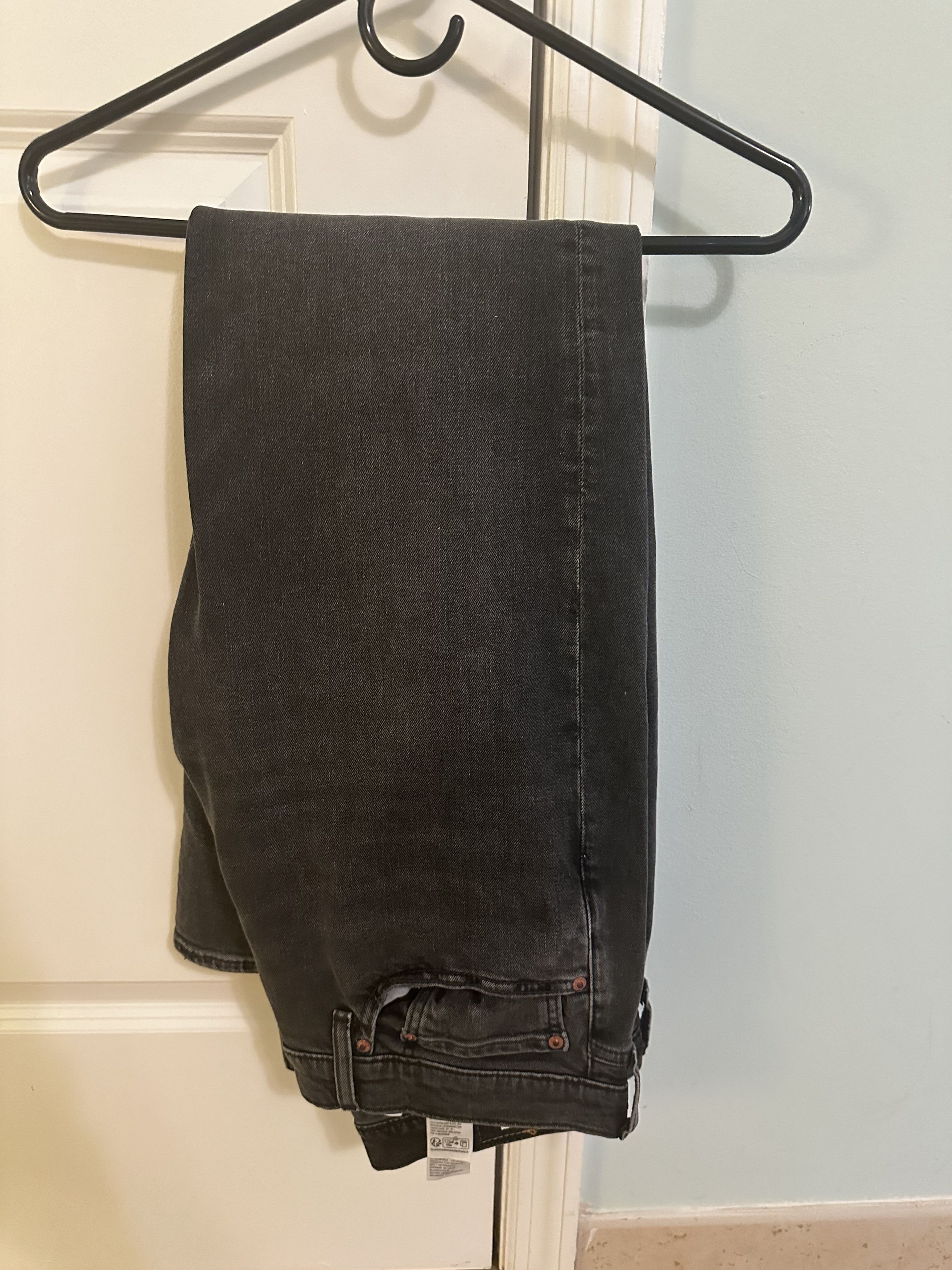 Levi's × Vintage Levi 514 Grey Jeans Size US 34 / EU 50 - 2 Thumbnail