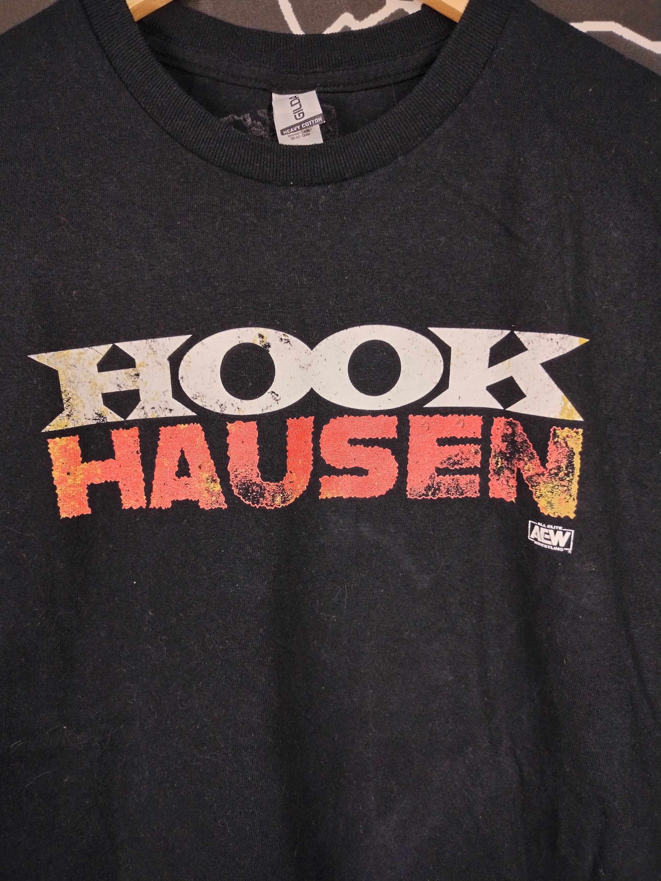WWE × WWF Hook and Danhausen AEW Wrestling Tshirt Size US M / EU 48-50 / 2 - 4 Thumbnail