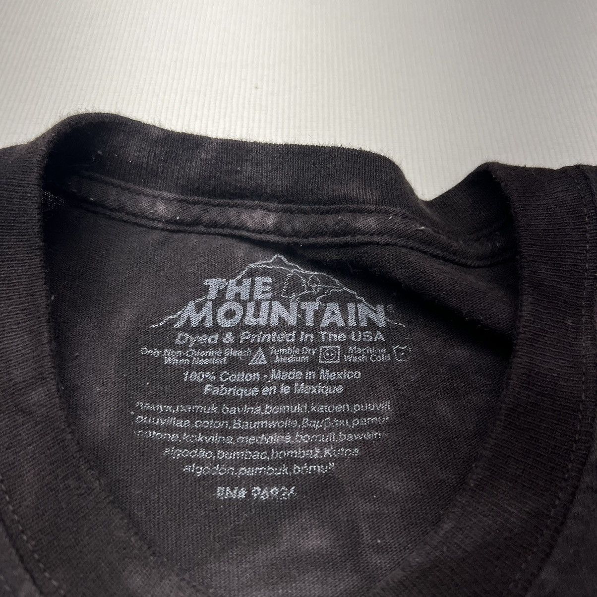 The Mountain × Vintage The Mountain Dog Tee Shirt Brown Newfoundland Lab Tie Dye Size US L / EU 52-54 / 3 - 7 Thumbnail