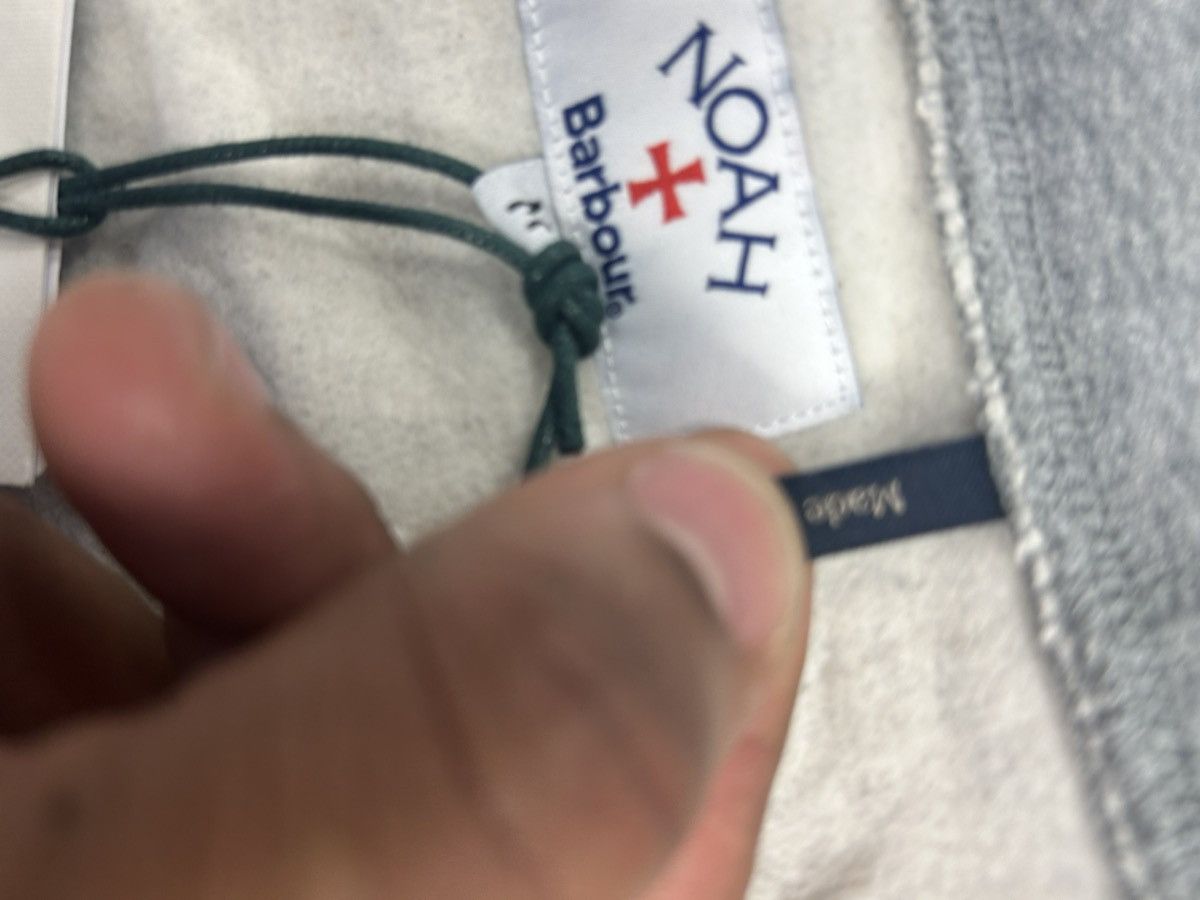 Barbour × Noah Noah x Barbour Hooded Sweatshirt Grey Medium Size US M / EU 48-50 / 2 - 11 Thumbnail