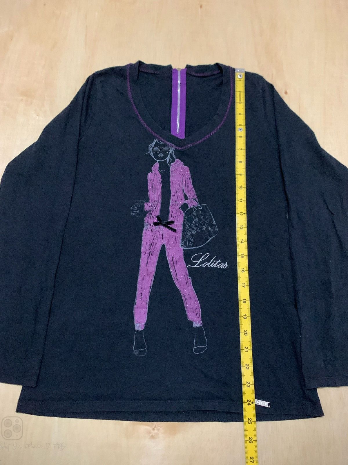 Hysteric Glamour × If Six Was Nine × Japanese Brand Y2k Lolita&Lolos Zipper Longsleeve Size US M / EU 48-50 / 2 - 12 Thumbnail