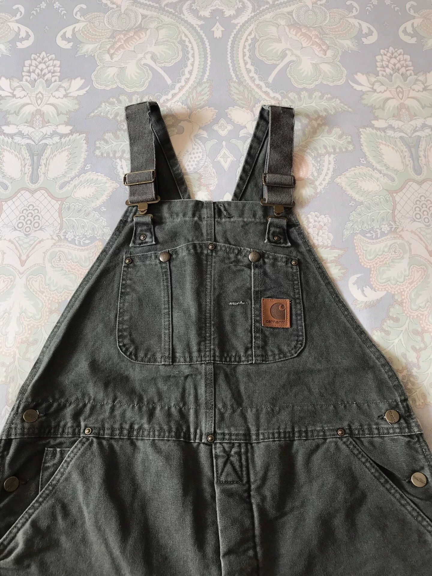 Carhartt Carhartt R27 Moss Green Overalls Size US 38 / EU 54 - 1 Thumbnail