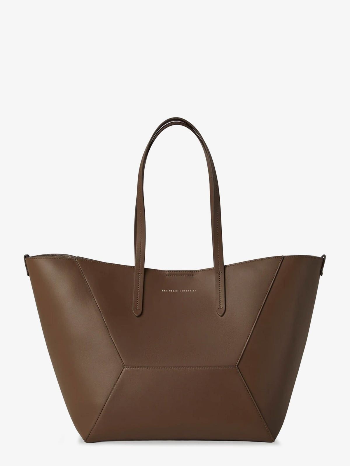 Brunello Cucinelli Brunello Cucinelli BC Duo hammered leather handbag Size ONE SIZE - 1 Thumbnail