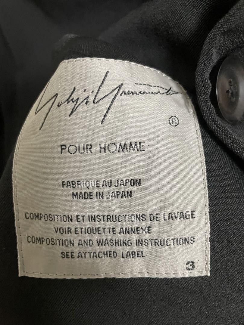 Yohji Yamamoto YOHJI YAMAMOTO pour homme18AW discharge dyed long coat Size US L / EU 52-54 / 3 - 5 Thumbnail