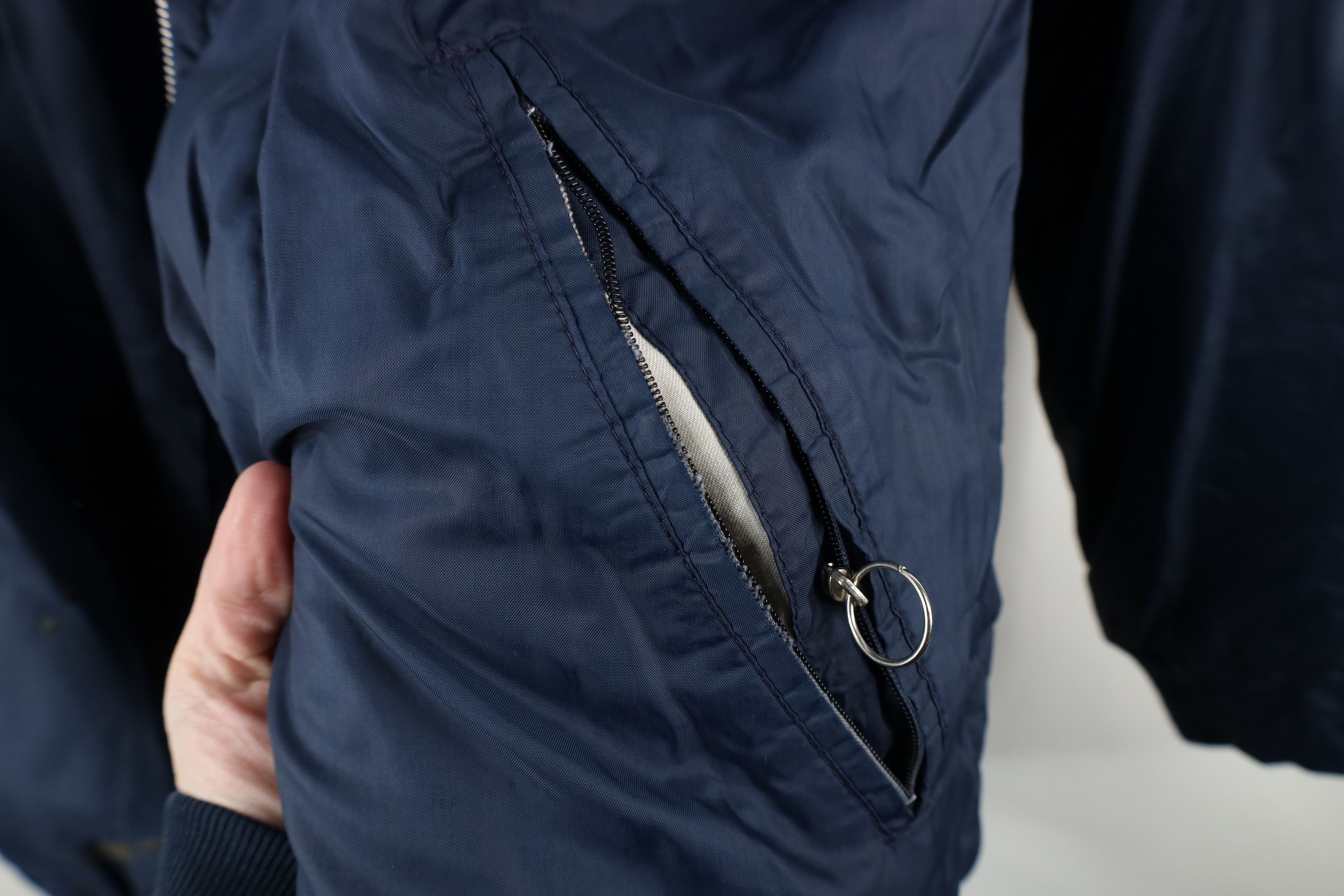 Vintage Vintage 60s Streetwear Hooded Parka Jacket Blue AS IS Size US L / EU 52-54 / 3 - 4 Thumbnail