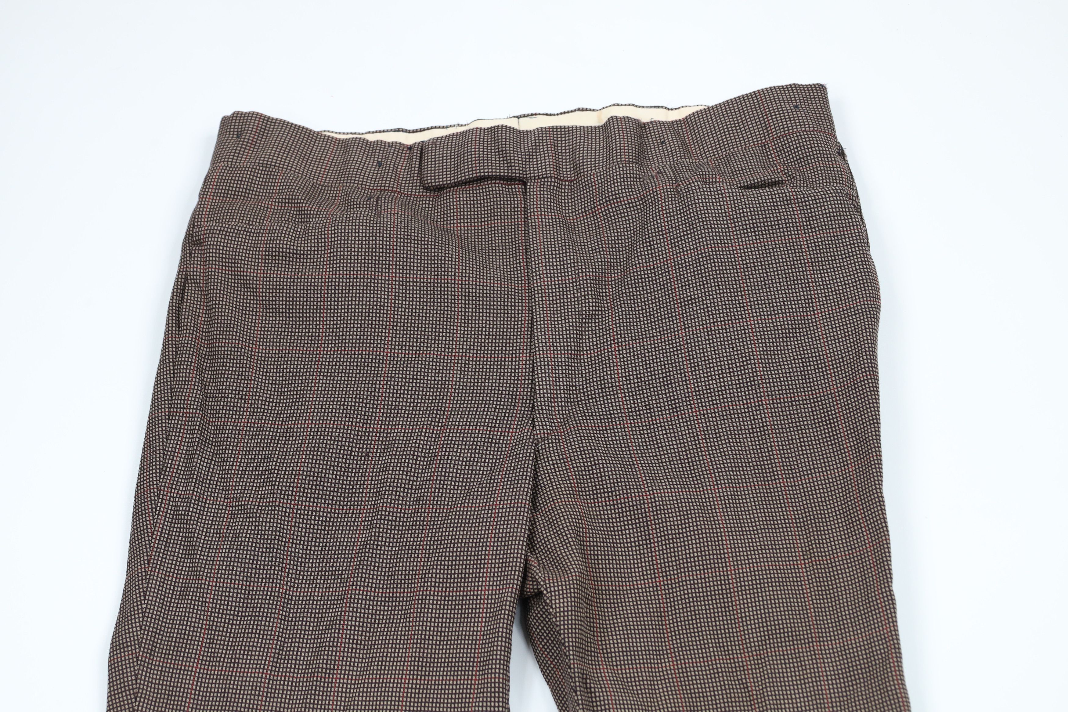 Other Vintage 70s Streetwear Thrashed 2 Piece Heavy Wool Suit Size 40L - 13 Thumbnail