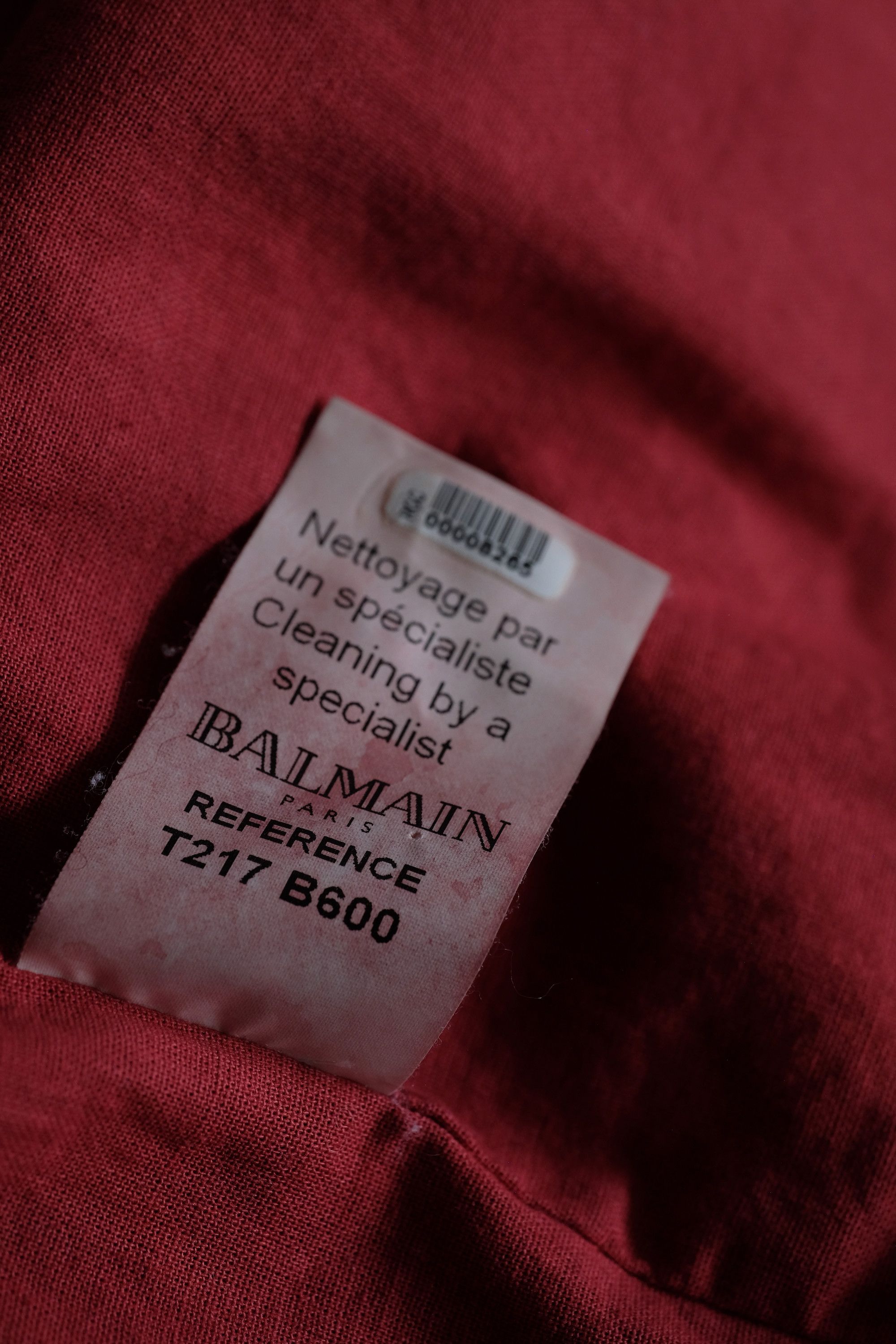 Balmain Balmain Red Leather Jacket SS11 Decarnin Teddy Bomber 48 46 Size US M / EU 48-50 / 2 - 13 Thumbnail
