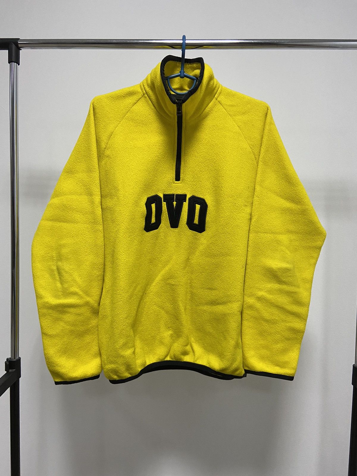 Octobers Very Own OVO Sweatshirt Fleece Big Logo 1/4 zip