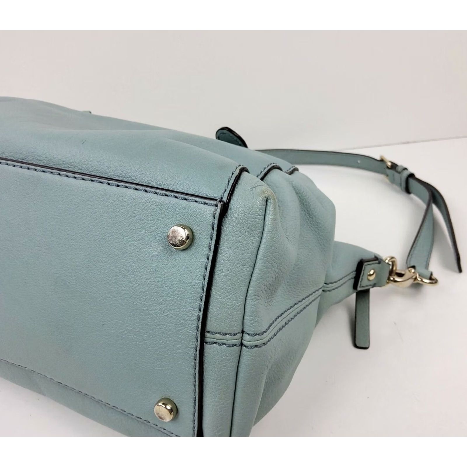 Brighton kate spade Brighton Park Small Sloan Satchel Crossbody Handbag Lt Blue Bag Size M / US 6-8 / IT 42-44 - 5 Thumbnail