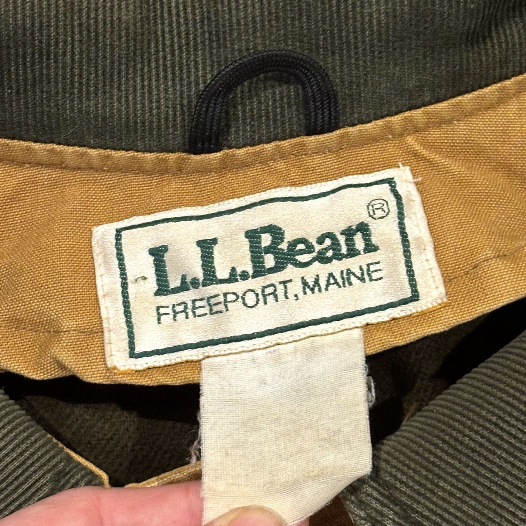Vintage VINTAGE LL Bean Chore Coat Jacket USA Made 2XL Brown Canvas Lined Flannel Full Zip Button Casual Workwear Men Midwest US 90s Size US XXL / EU 58 / 5 - 2 Thumbnail