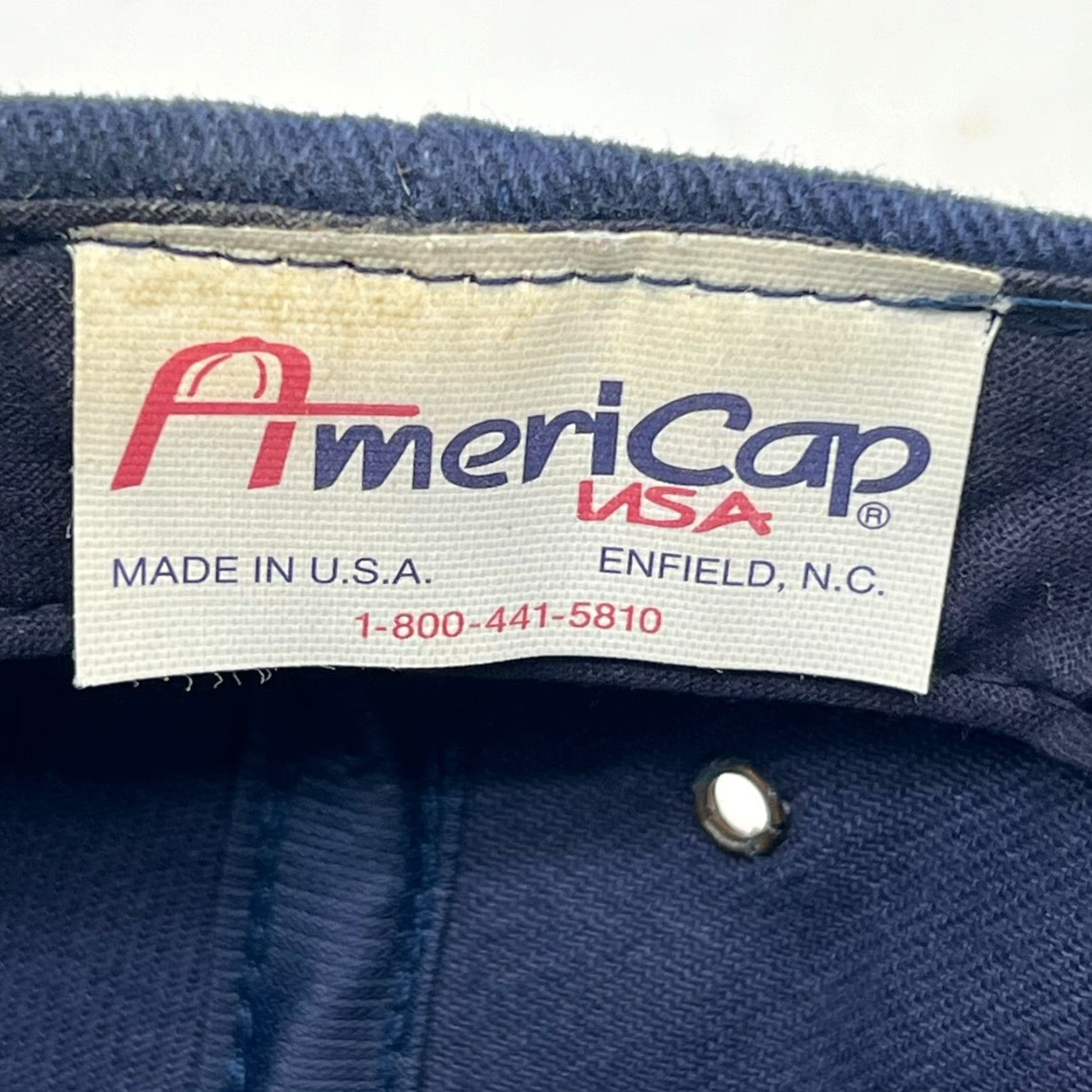 Vintage NRA Friends of Sponsor Trucker Cap Blue Adjustable Baseball Cap Men USA Outdoor Hunting Size ONE SIZE - 5 Thumbnail