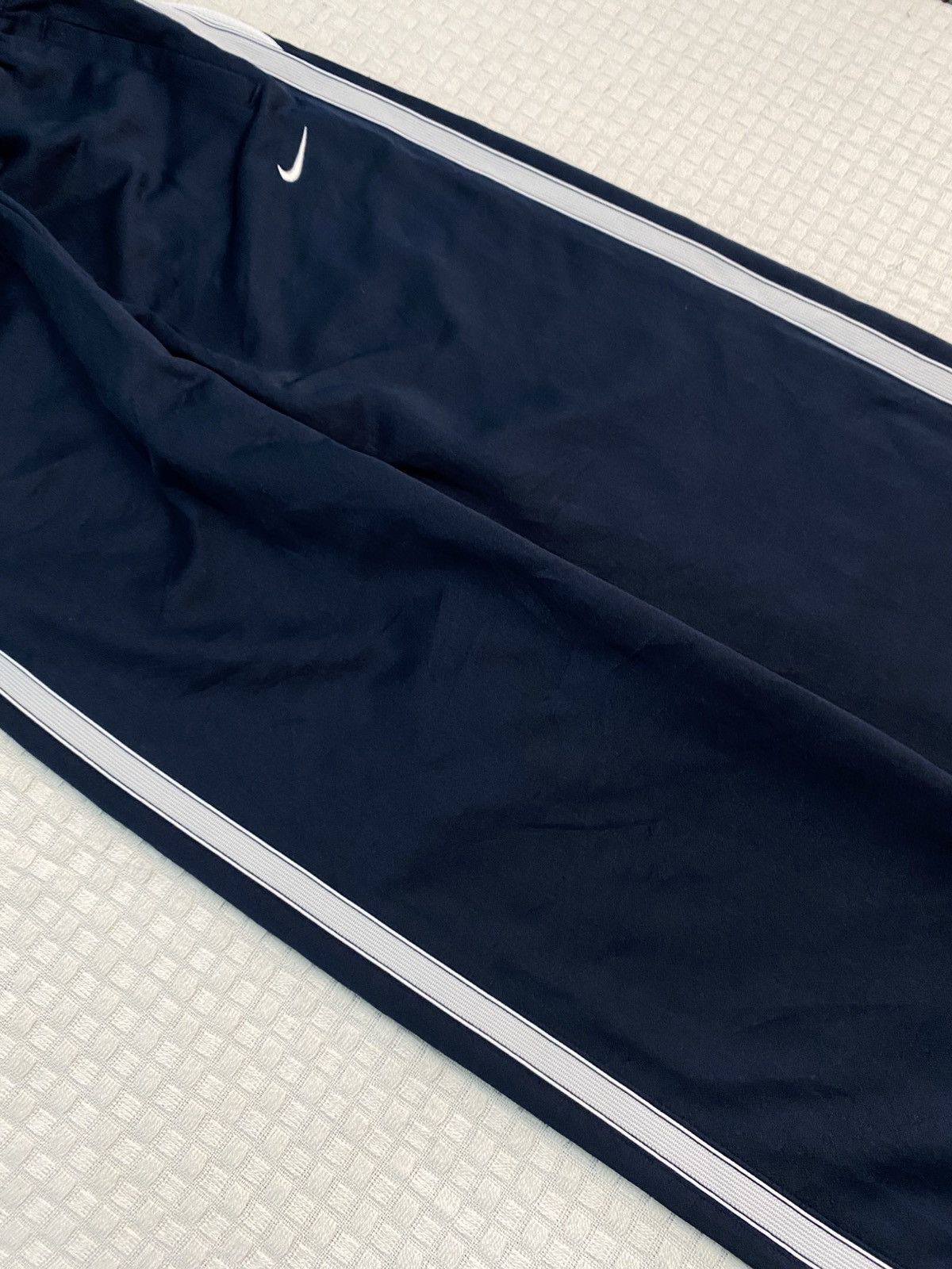 NOCTA × Nike 💥 VINTAGE NIKE 90S BAGGY WIDE LEG SWOOSH TRACK PANTS Y2K Size US 38 / EU 54 - 3 Thumbnail