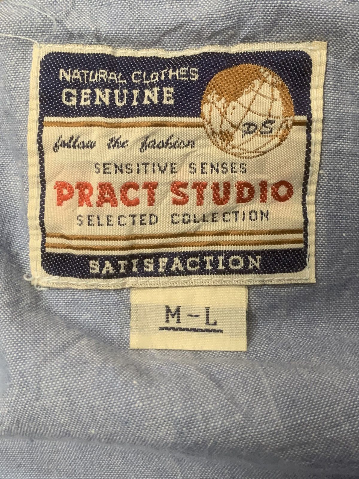 Japanese Brand × Vintage Rare Design Vintage Pract Studio Zipper Jackets Size L / US 10 / IT 46 - 4 Thumbnail