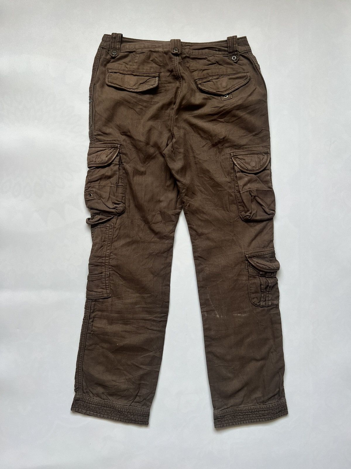 Japanese Brand Sunny Cloud Bondage Multi Pocket Punk Cargo Pants Size US 28 / EU 44 - 3 Thumbnail