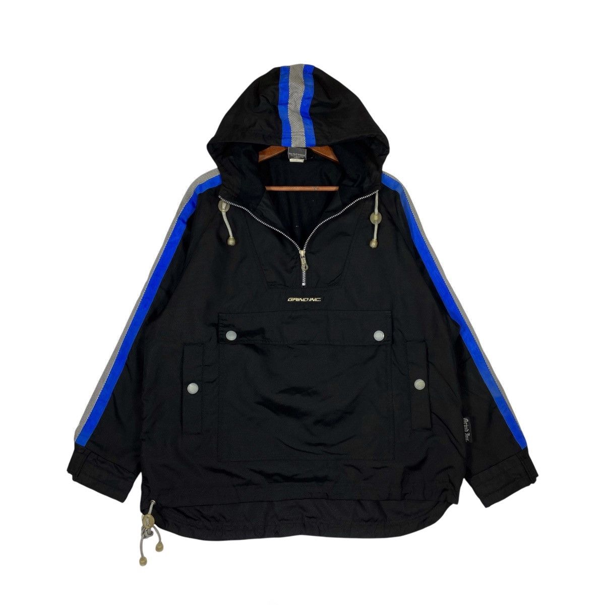 Vintage Vintage 90s Grind Inc Skateboard Anorak Jacket Size US M / EU 48-50 / 2 - 1 Thumbnail