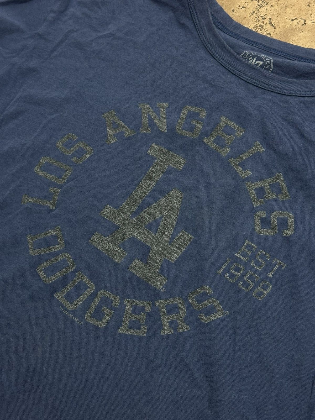 47 Brand × MLB MLB Los Angeles Dodgers 47 Brand Shirt World Series Size US XL / EU 56 / 4 - 2 Thumbnail