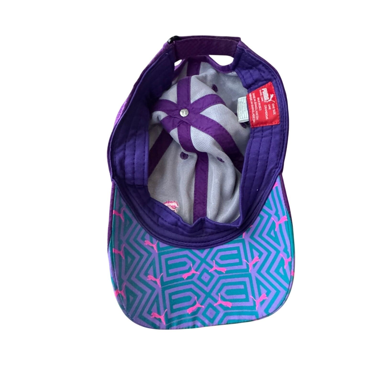 Puma Puma Purple Performance Cap – Adjustable Size ONE SIZE - 7 Thumbnail