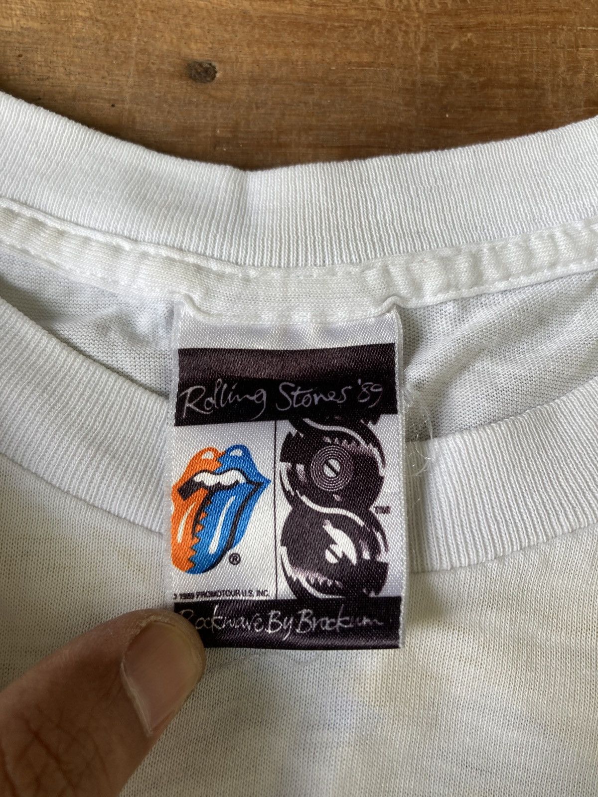 Vintage Vintage 90s Band The Rolling Stones Japan Tour T shirt Size US M / EU 48-50 / 2 - 9 Thumbnail
