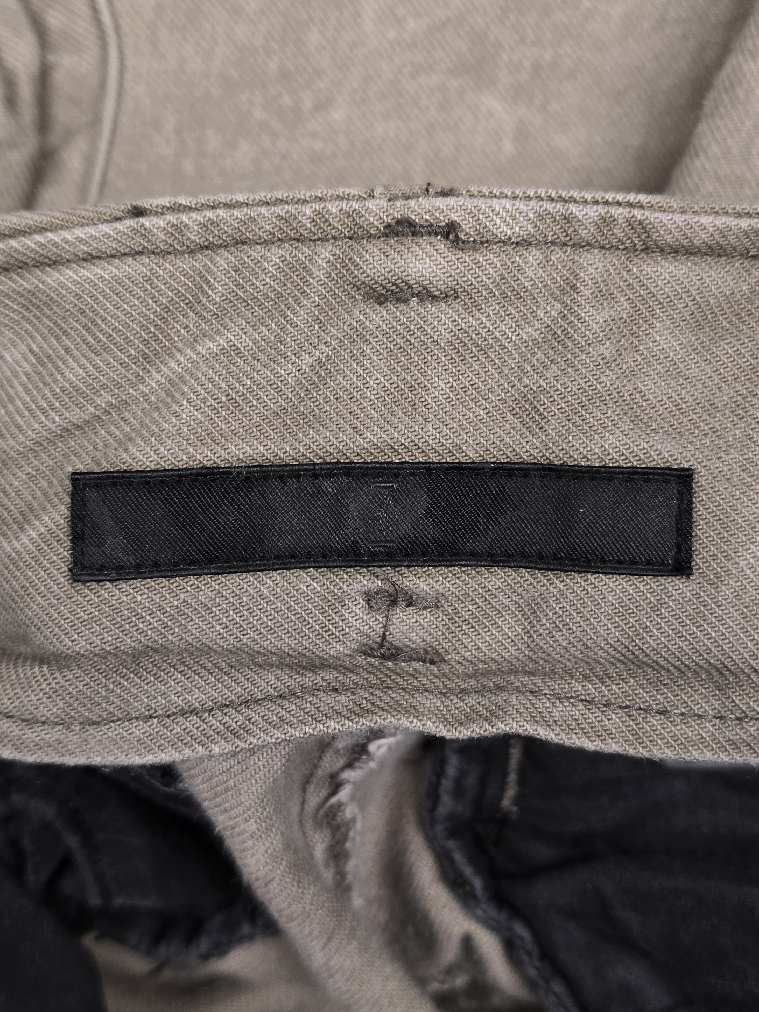 Julius Julius Grey Cotton Serge Gas-Mask Cargo Shorts Size US 32 / EU 48 - 8 Thumbnail