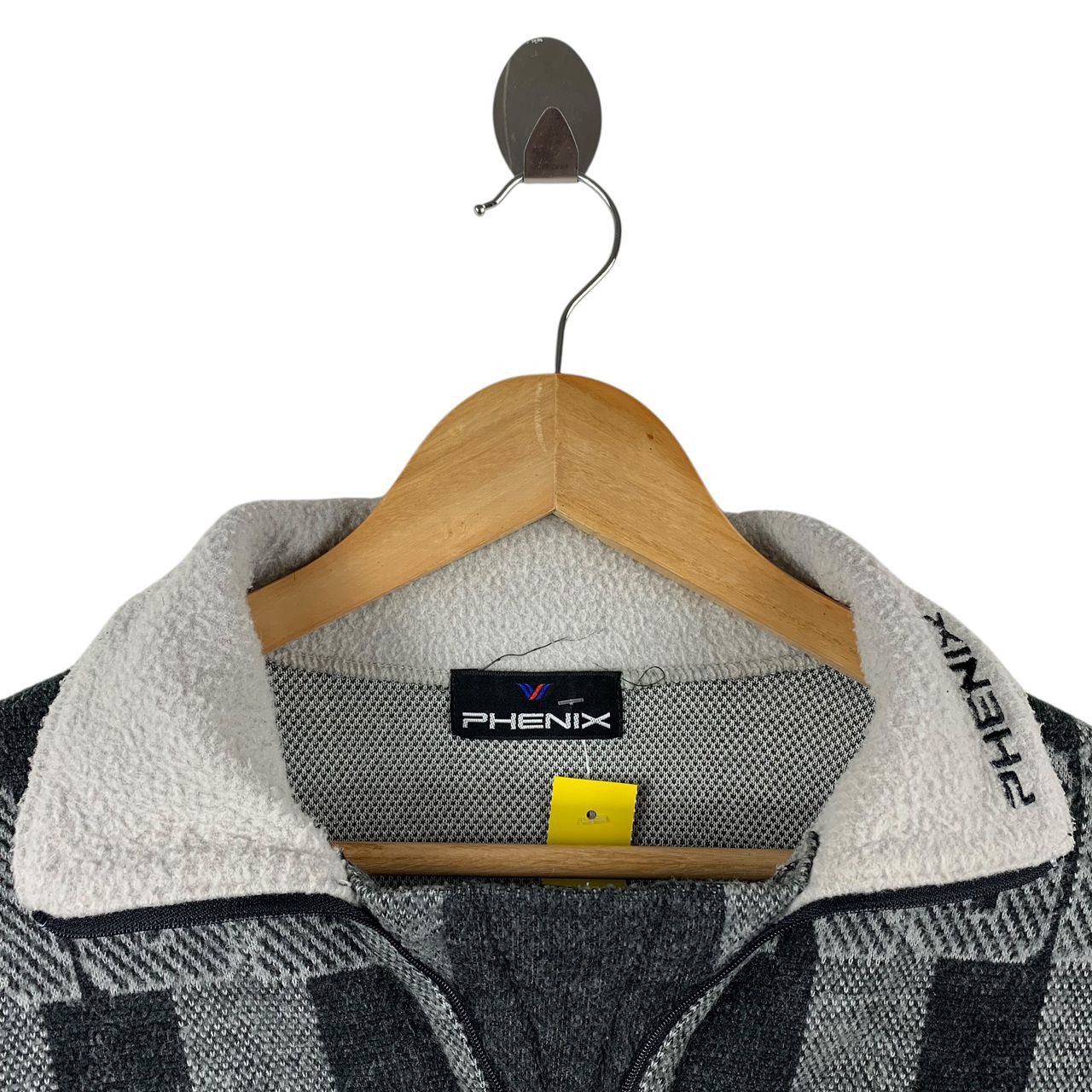 Phenix Vintage PHENIX Norge half zipper full print sweatshirt Size US M / EU 48-50 / 2 - 6 Thumbnail