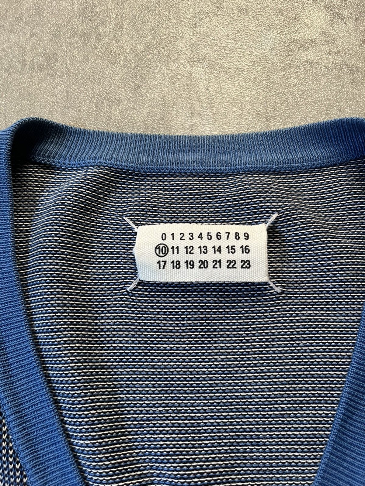 Maison Margiela Maison Margiela S/S 04 cardigan sweater gray blue Size US XL / EU 56 / 4 - 8 Thumbnail