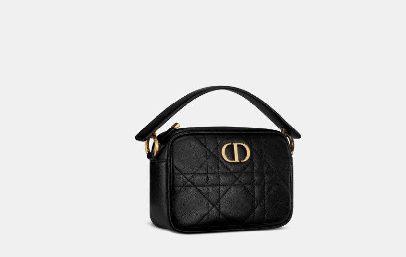 Dior o1w1db10325 Size: OS / M3352U Small Handle Bag in Black Size ONE SIZE - 1 Thumbnail