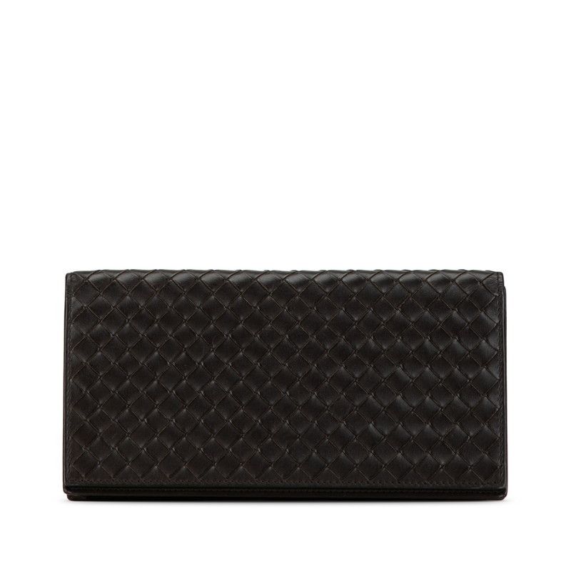 Bottega Veneta Bottega Veneta Bottega Veneta Intrecciato Leather Long Wallet Leather Long Wallet in Very Good Condition Size ONE SIZE - 1 Thumbnail
