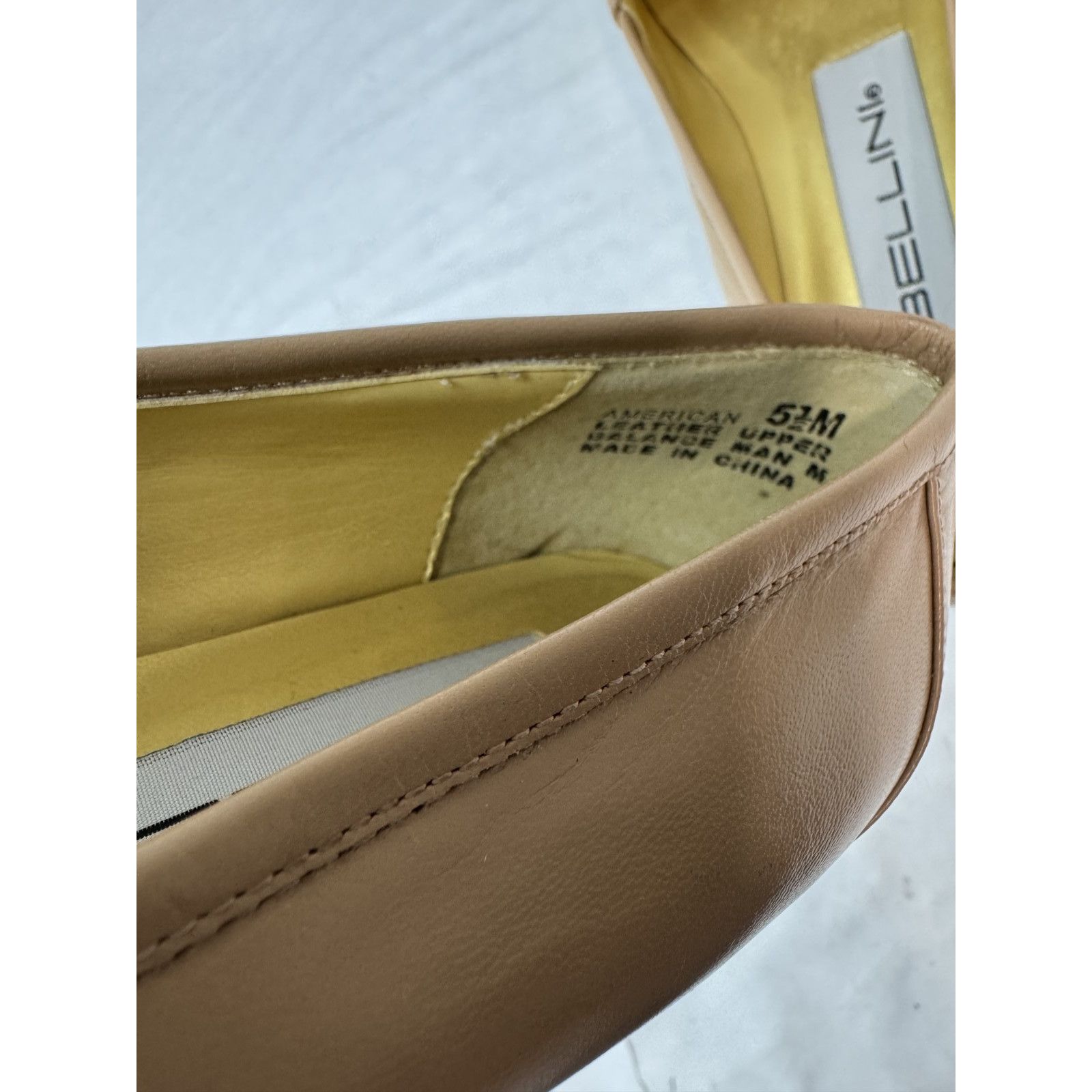 Other Bellini Genuine Leather Loafer Shoes Tan Flats Preppy 5.5 Size US 5.5 / IT 35.5 - 12 Thumbnail