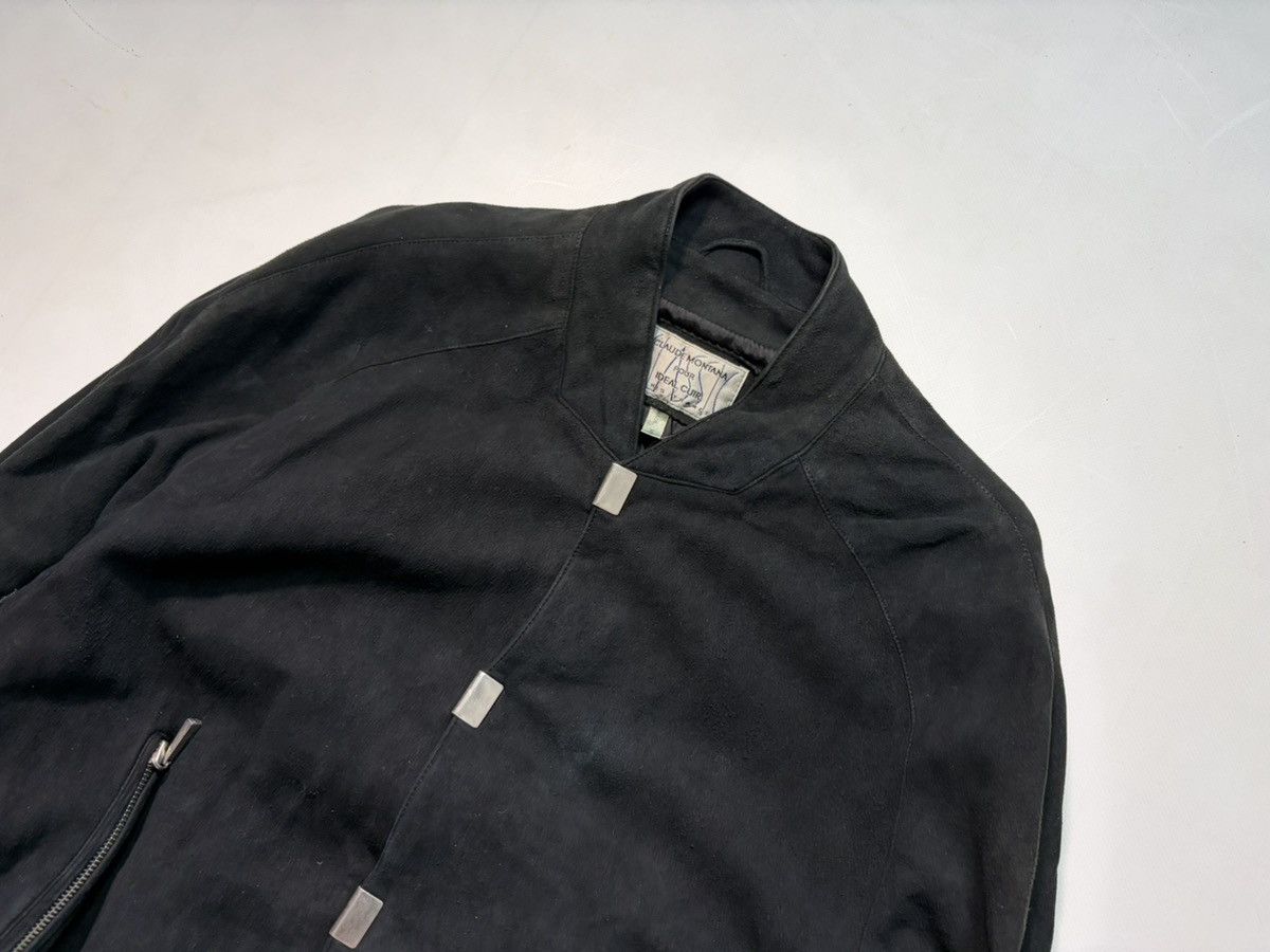 Claude Montana Vintage Claude Montana Classic pour ideal cuir suede jacket Size US M / EU 48-50 / 2 - 2 Thumbnail