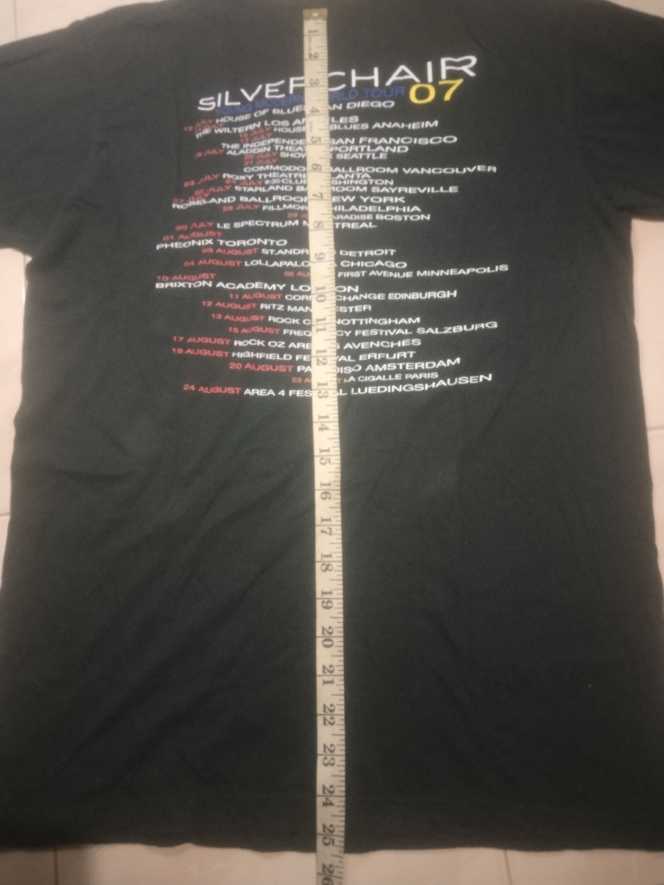 Band Tees Silverchair Young Modern world tour 2017 tee Size US M / EU 48-50 / 2 - 9 Thumbnail