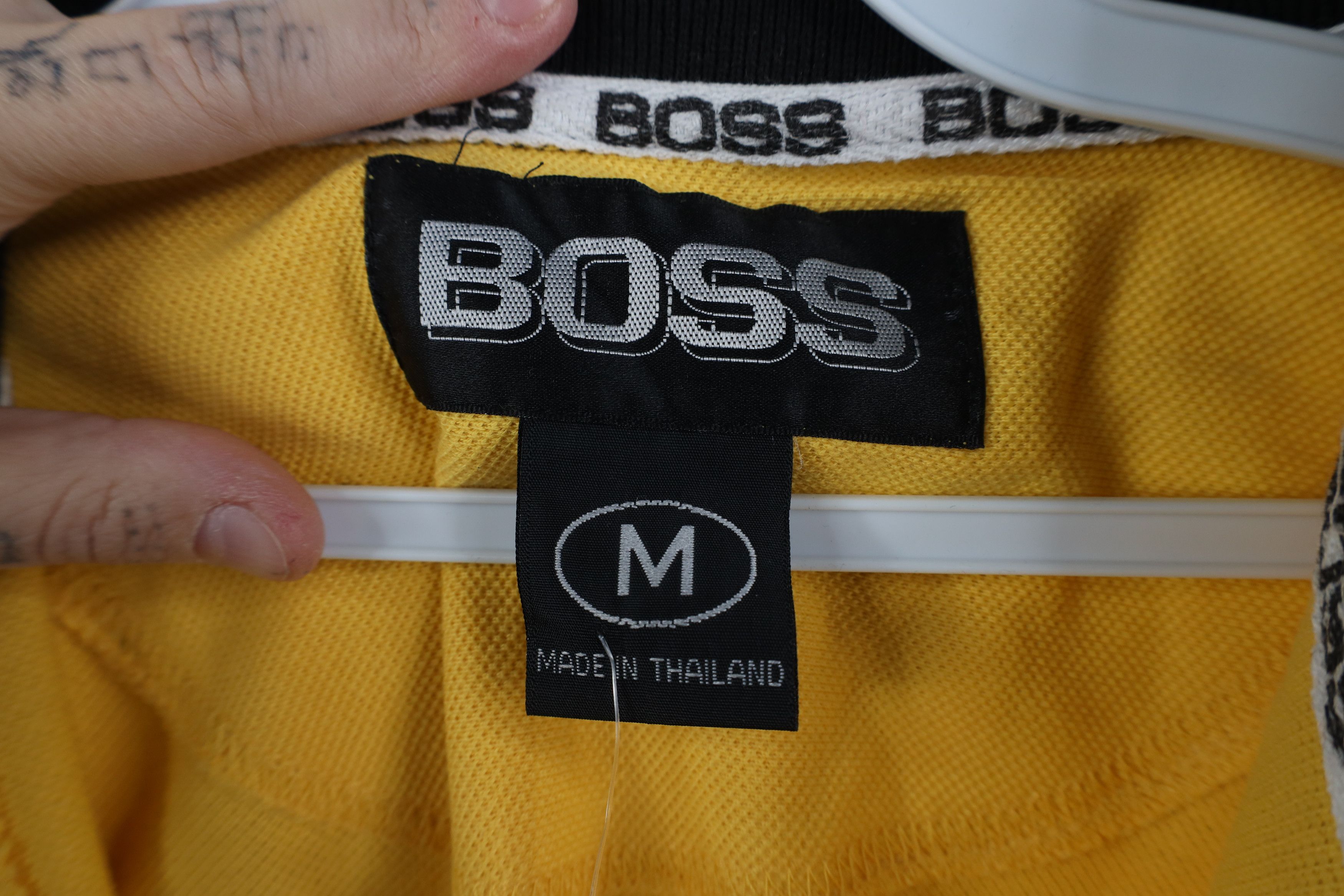 Vintage Deadstock Vintage 90s Y2K Streetwear Boss Half Zip Golf Polo Size US M / EU 48-50 / 2 - 8 Thumbnail