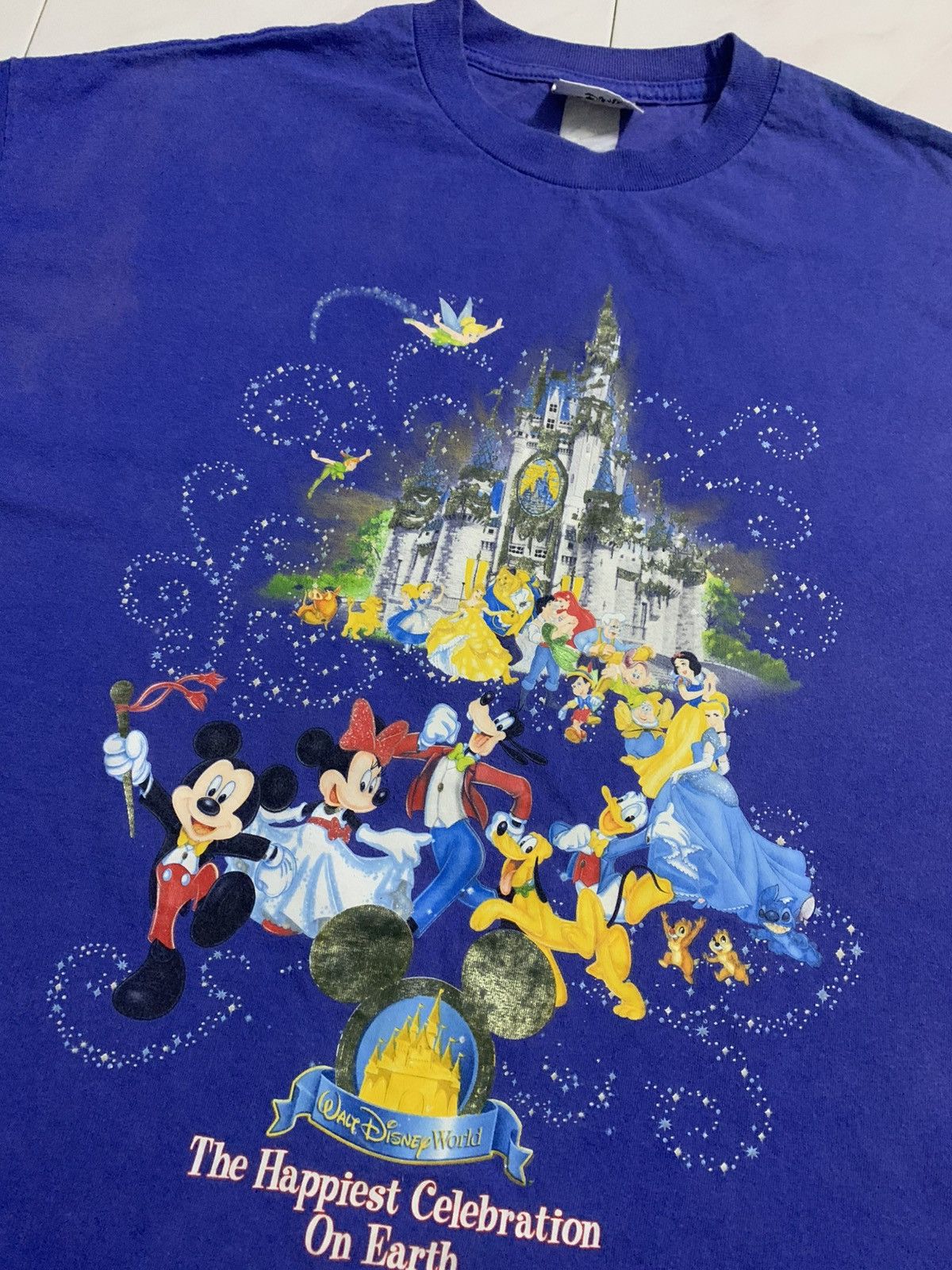 Vintage Vintage 1990s Walt Disney World All Characters Size US XL / EU 56 / 4 - 4 Thumbnail