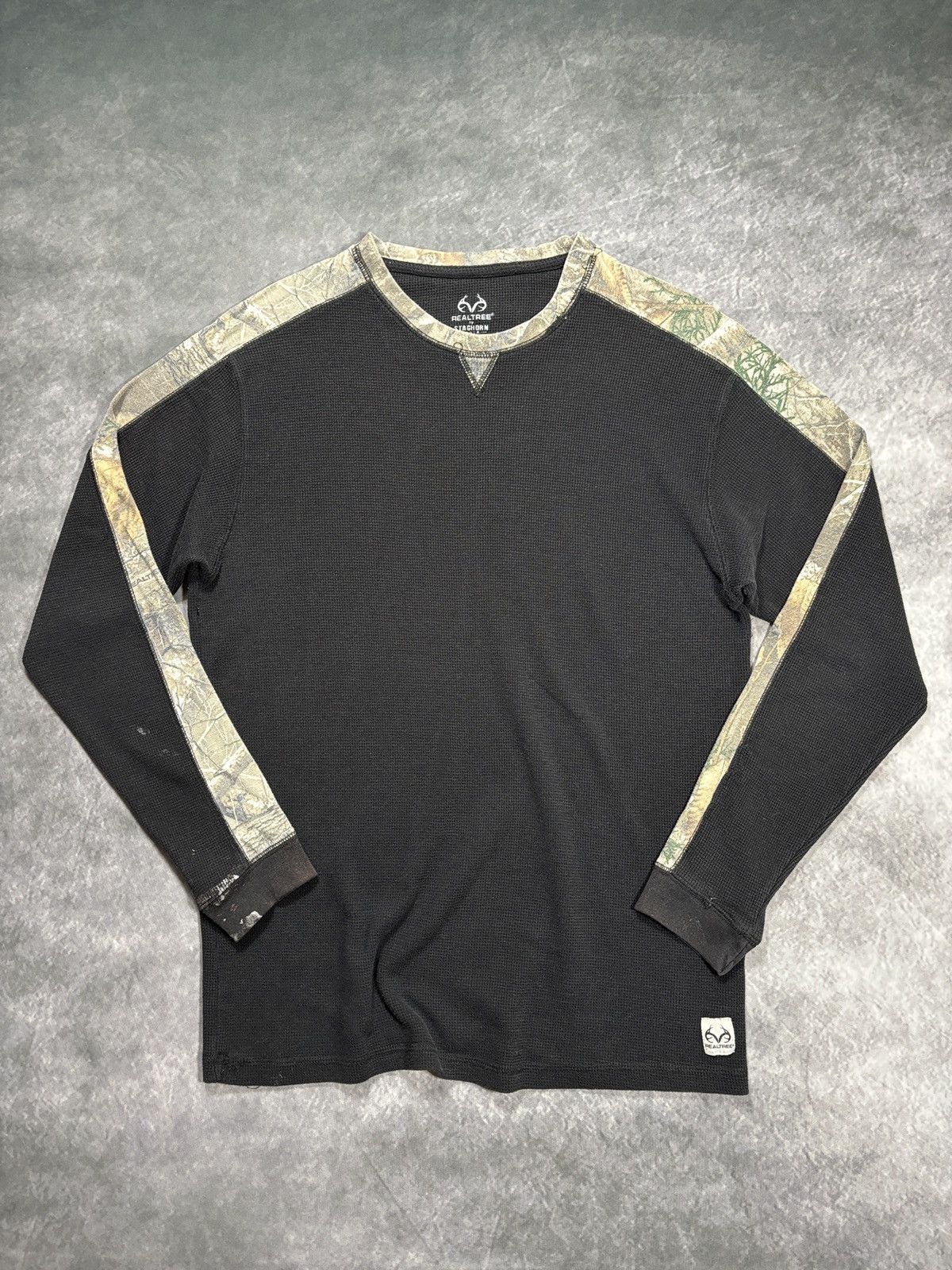 Vintage Vintage Realtree Thermal Longsleeve Hunting Camo Waffle 90s Size US XXL / EU 58 / 5 - 1 Thumbnail