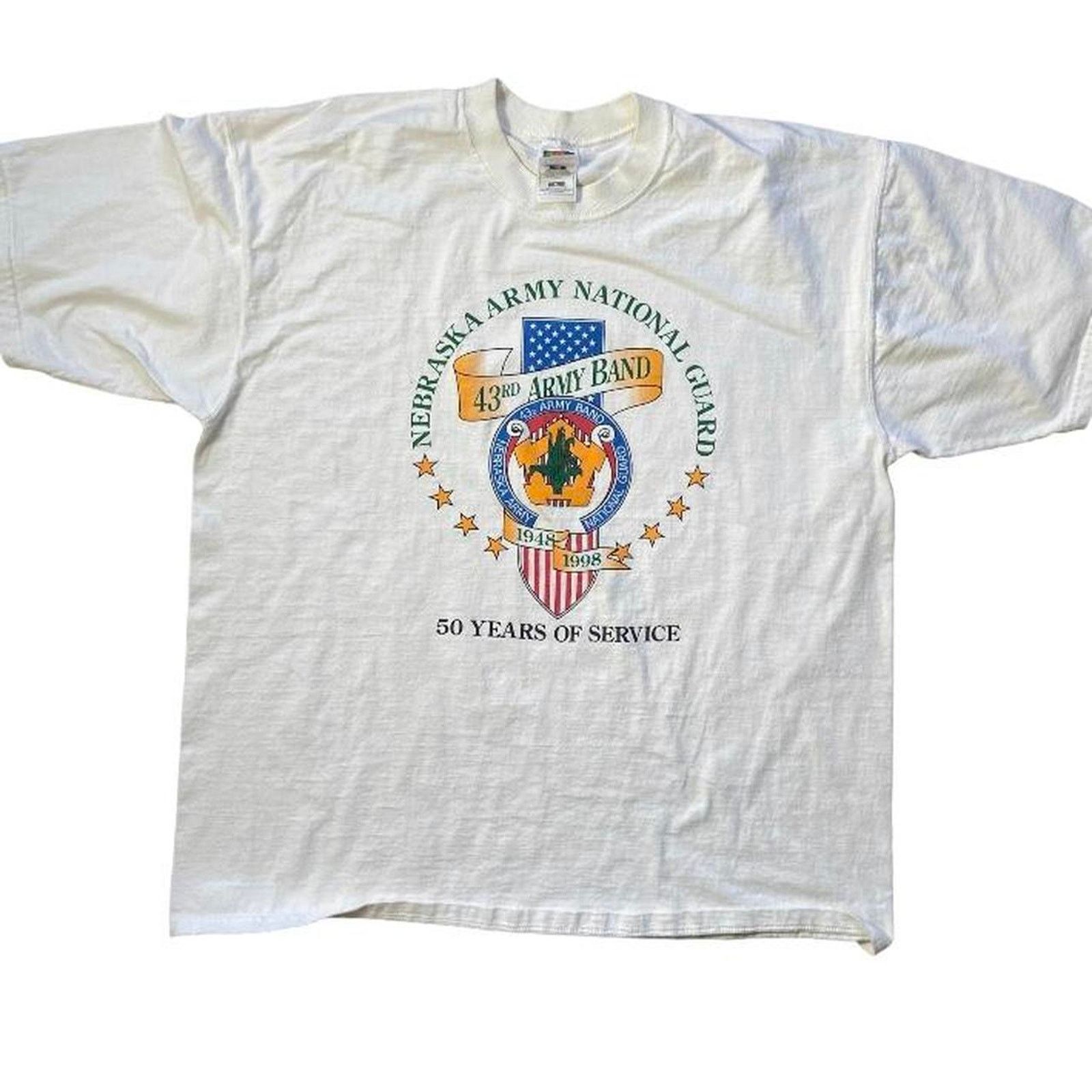 Fruit Of The Loom 90s nebraska white corn fruit Size US XL / EU 56 / 4 - 1 Thumbnail