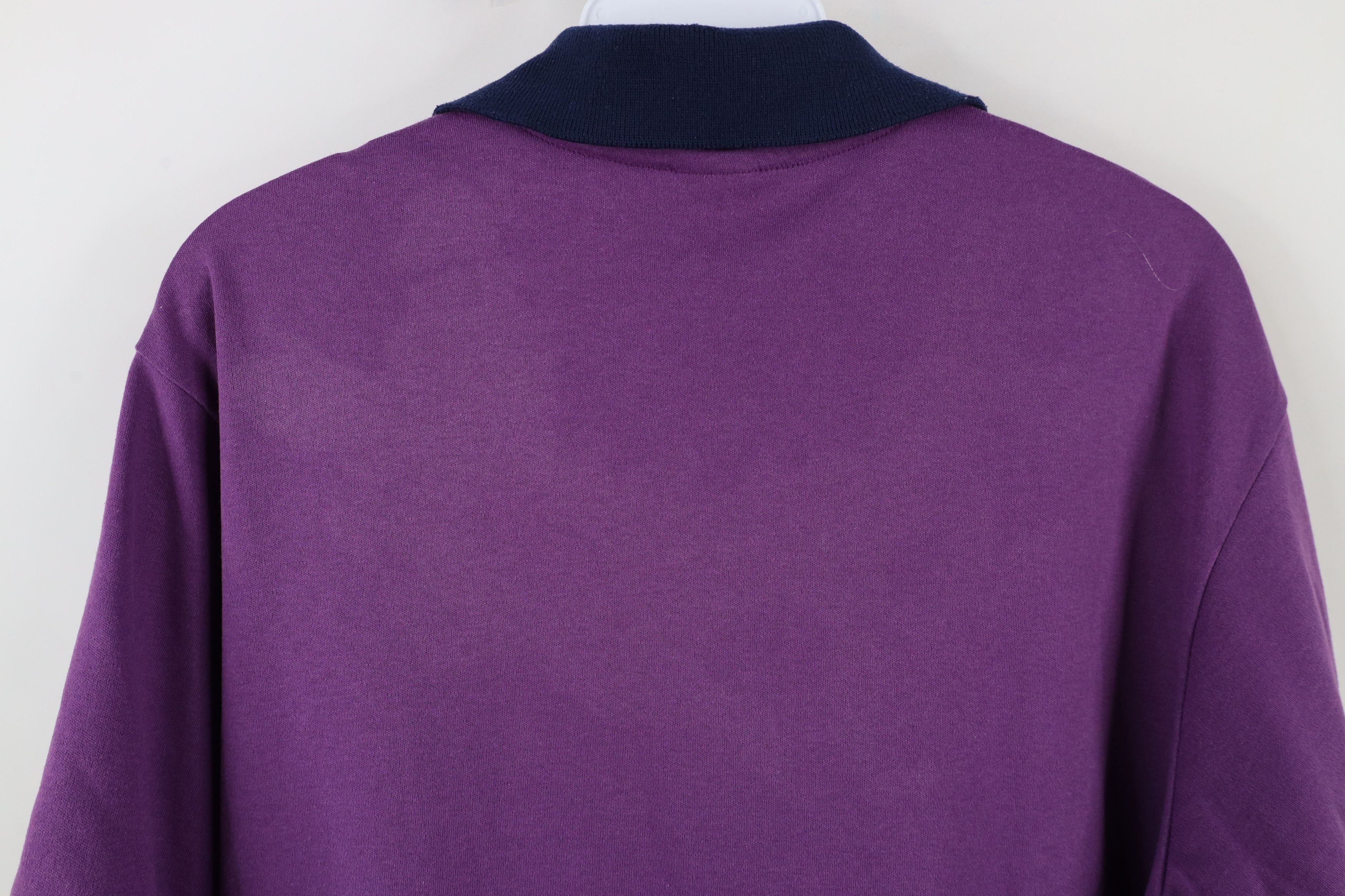 Vintage Vintage 90s Spell Out Matco Tools Polo Shirt Purple USA Size US L / EU 52-54 / 3 - 11 Thumbnail