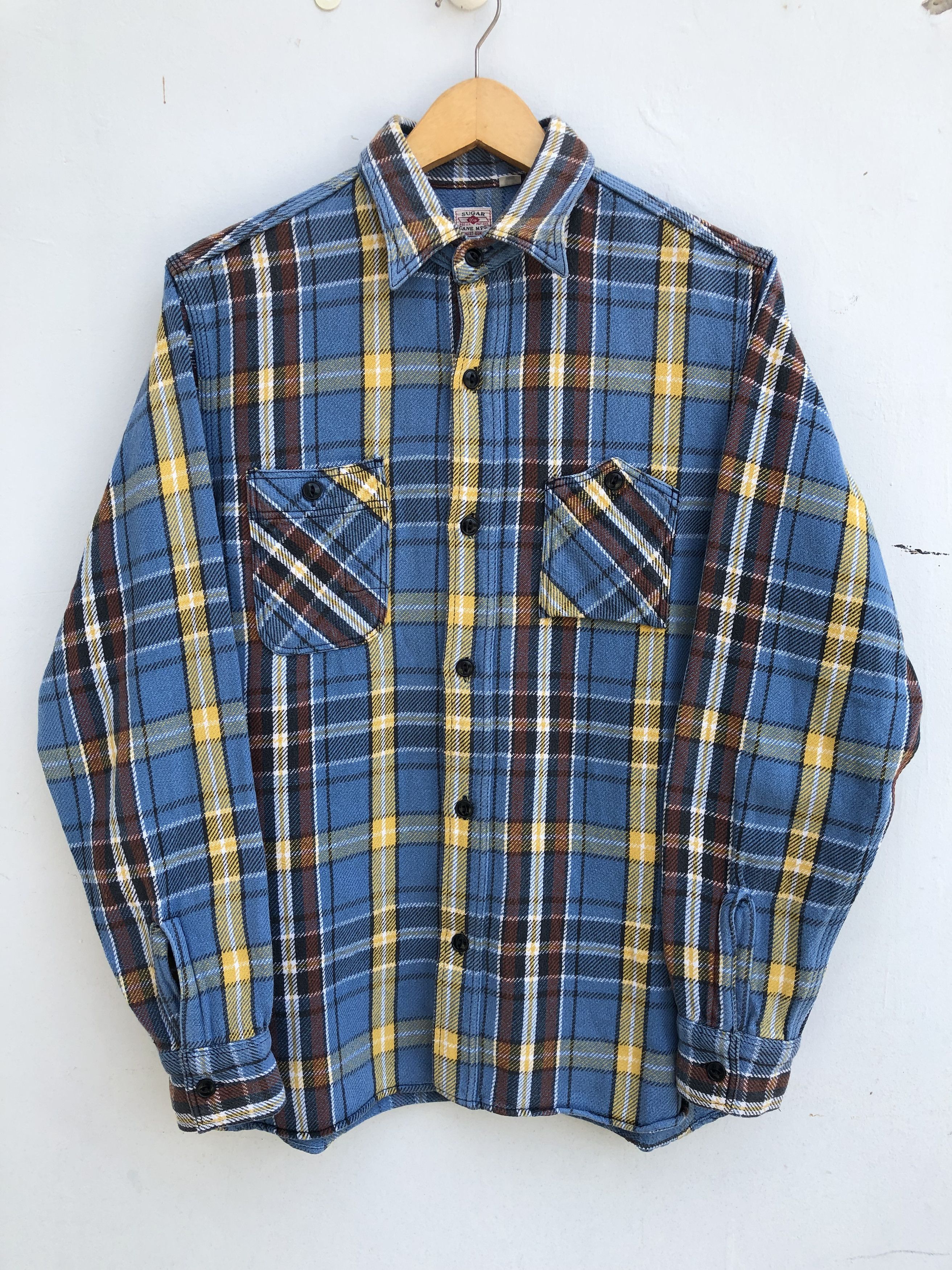 Sugar Cane Vintage Sugar Cane Flannel shirt Size US L / EU 52-54 / 3 - 1 Thumbnail